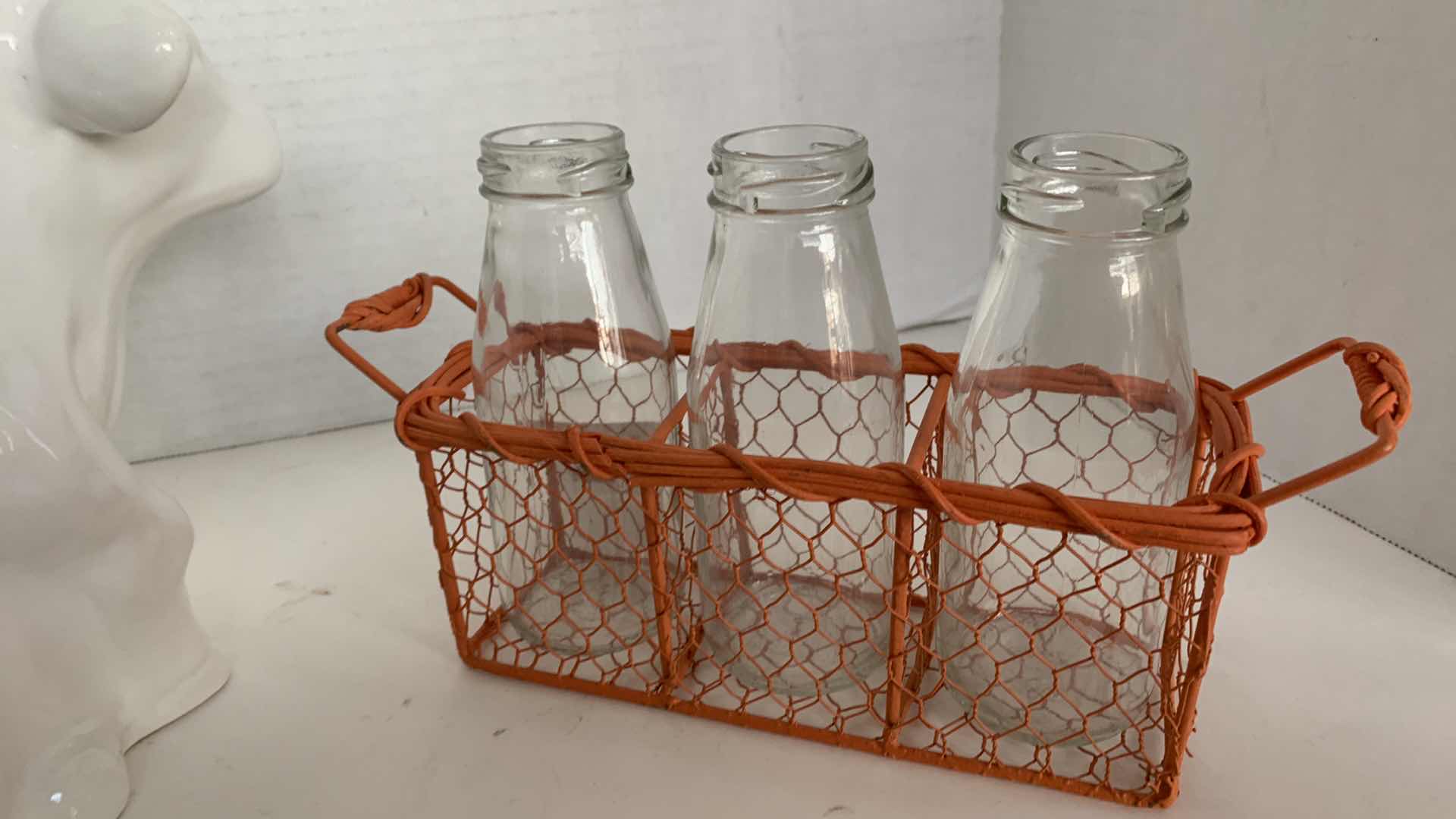 Photo 1 of MILK PITCHER AND SERVING BOTTLES