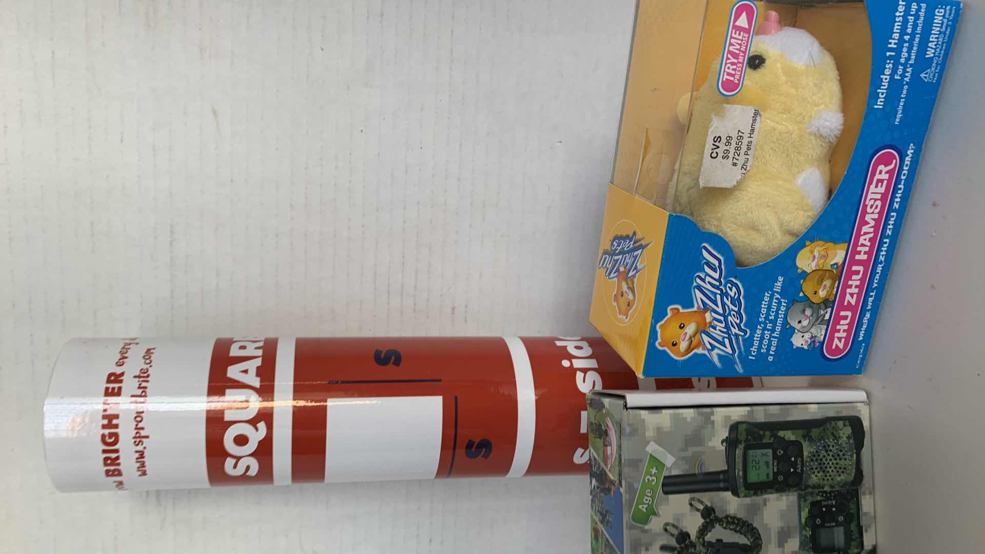 Photo 1 of ZHU ZHU HAMSTER, WALKIE-TALKIES, AND LEARNING POSTER