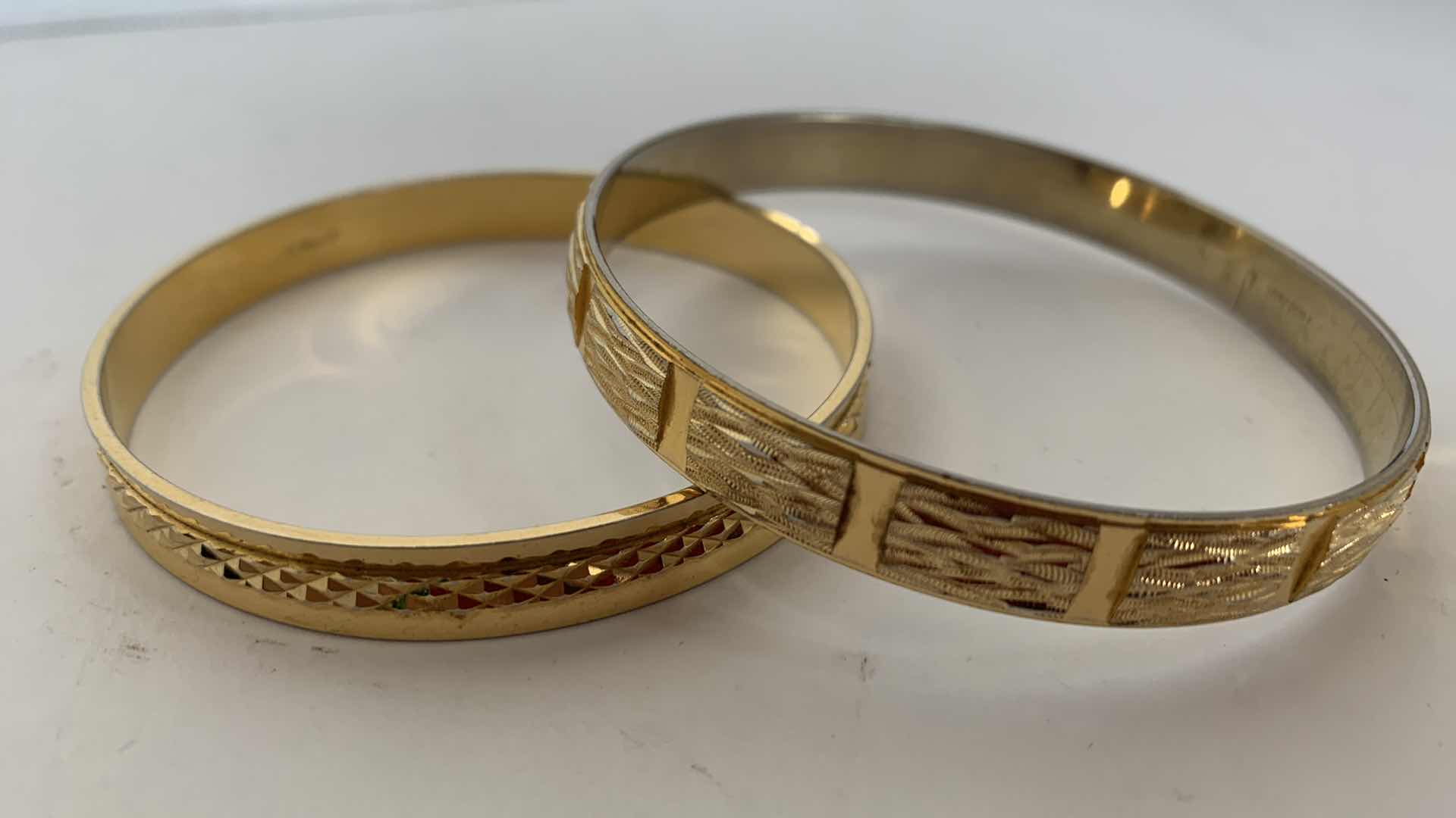 Photo 1 of 2-BANGLE BRACELETS