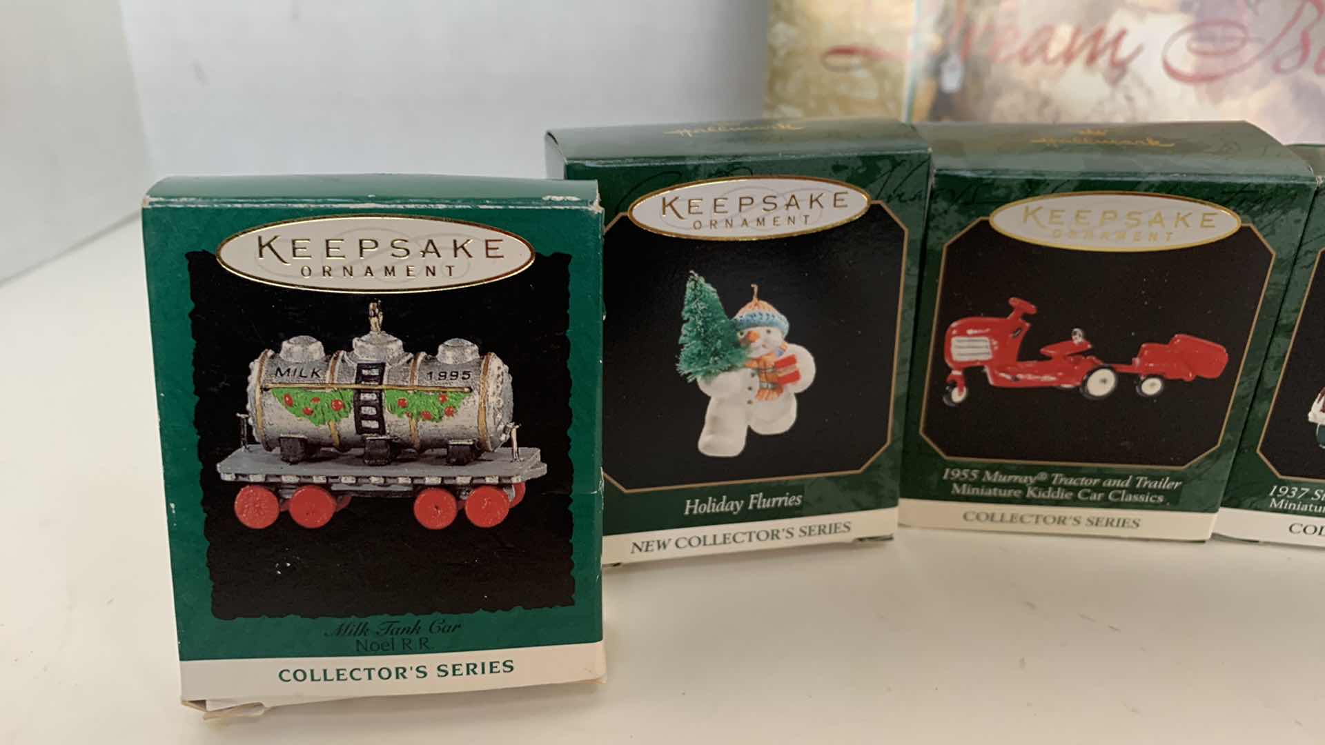 Photo 1 of VINTAGE HALLMARK KEEPSAKE ORNAMENTS AND CATALOG