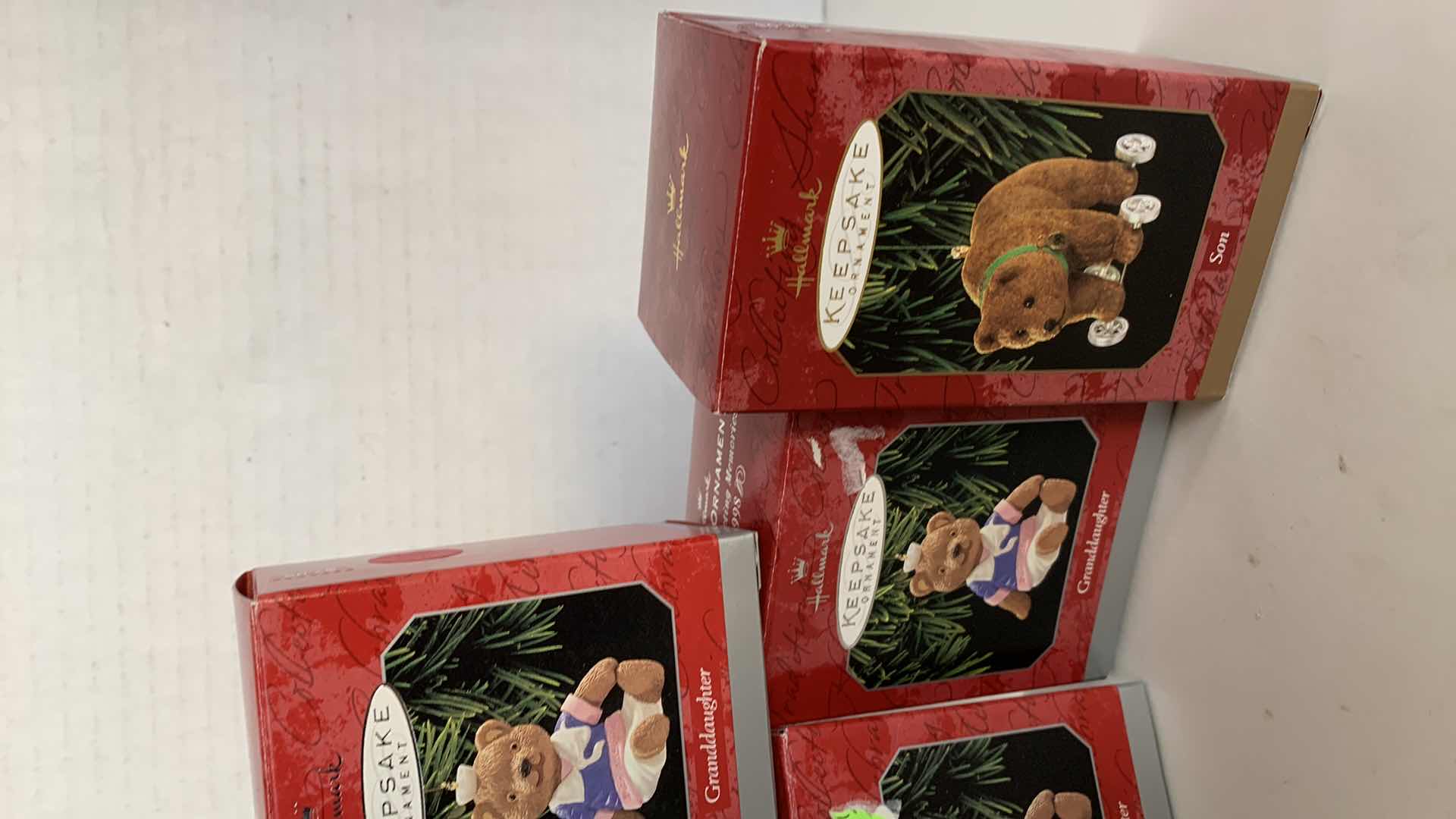 Photo 1 of 5-VINTAGE HALLMARK KEEPSAKE ORNAMENTS