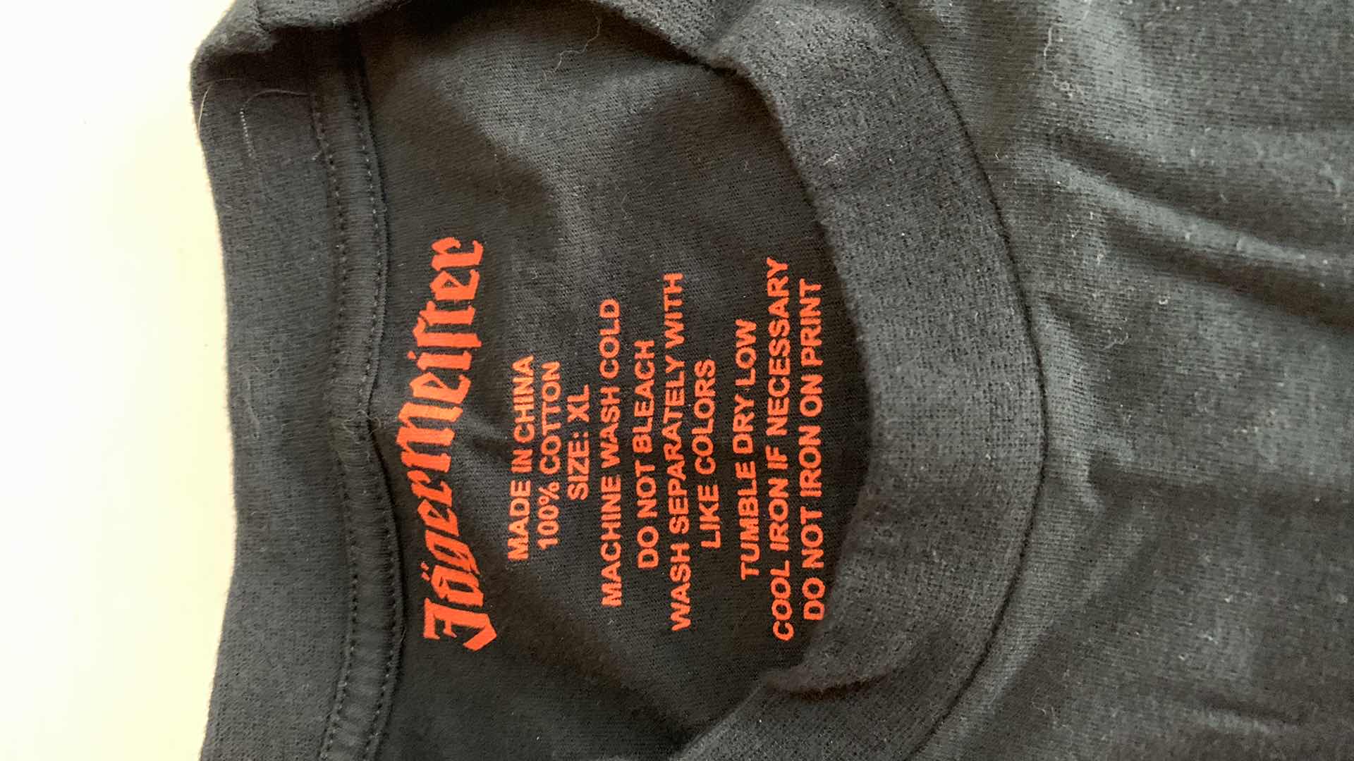 Photo 1 of JAGERMEISTER TSHIRT SIZE XL