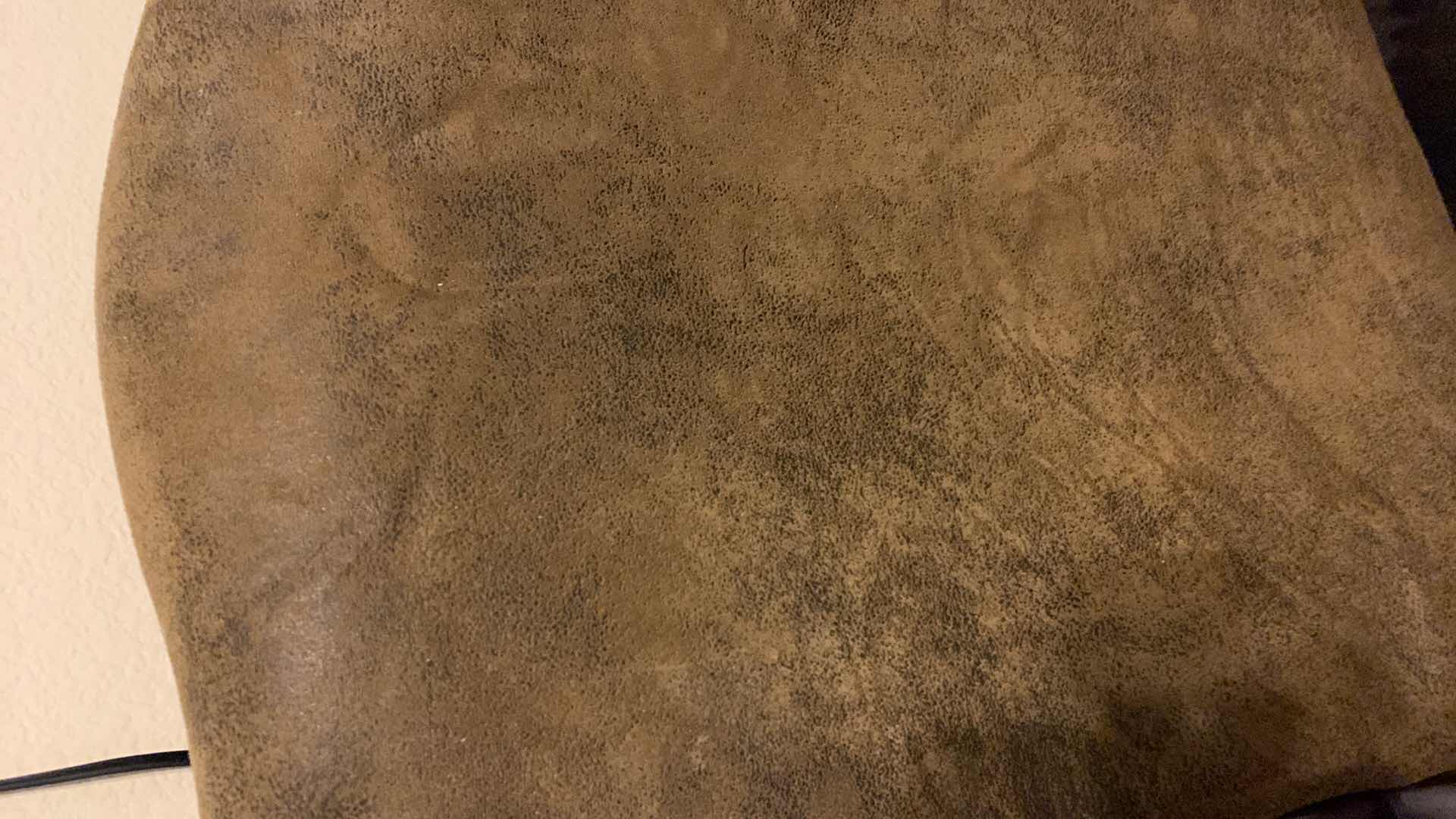 Photo 1 of FAUX LEATHER HIGH BACK CHAIR WITH NAILHEAD TRIM