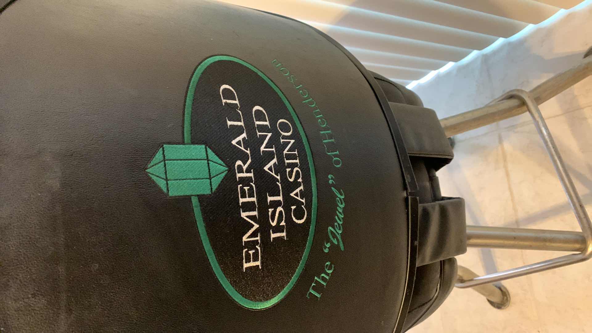 Photo 1 of VINTAGE EMERALD ISLAND CASINO SLOT CHAIR