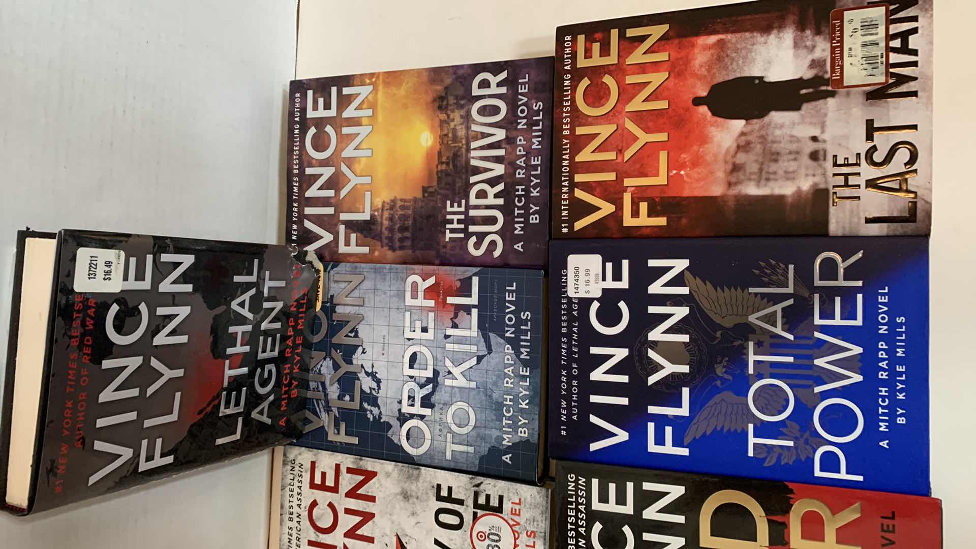 Photo 1 of 7-VINCE FLYNN HARD COVER BOOKS
