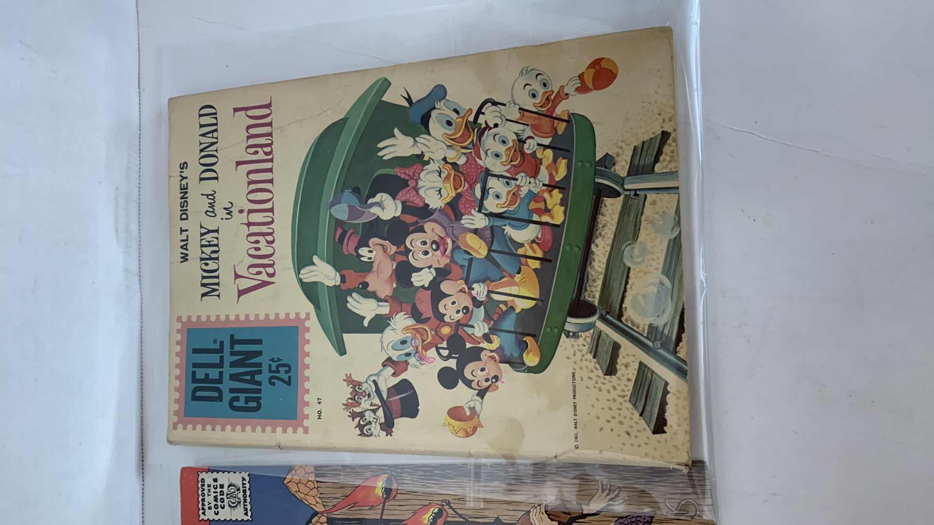 Photo 1 of VINTAGE COMICS:DELL DISNEY AND UNKNOWN WORLDS