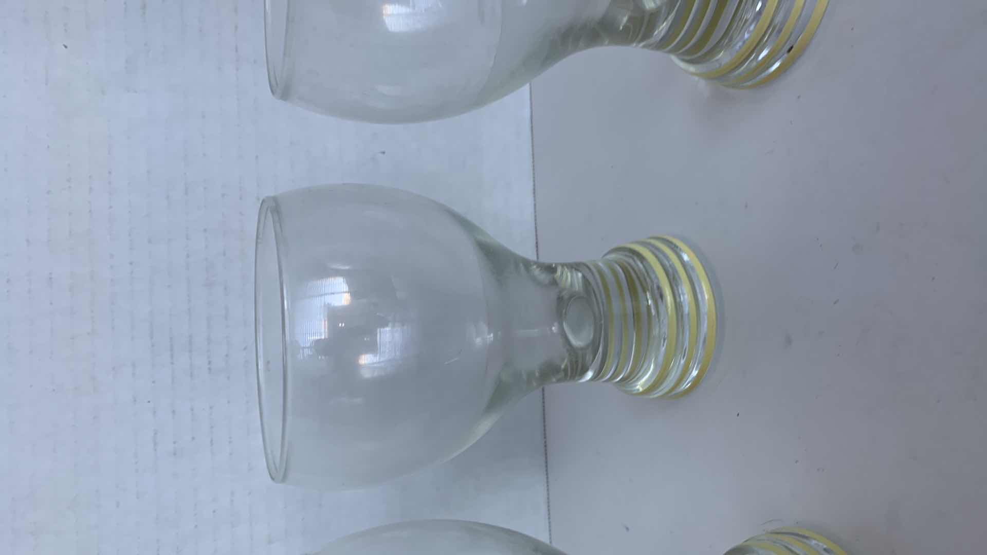 Photo 1 of 3-HOMER LAUGHLIN FIESTA WARE 16 OZ  GOBLETS YELLOW