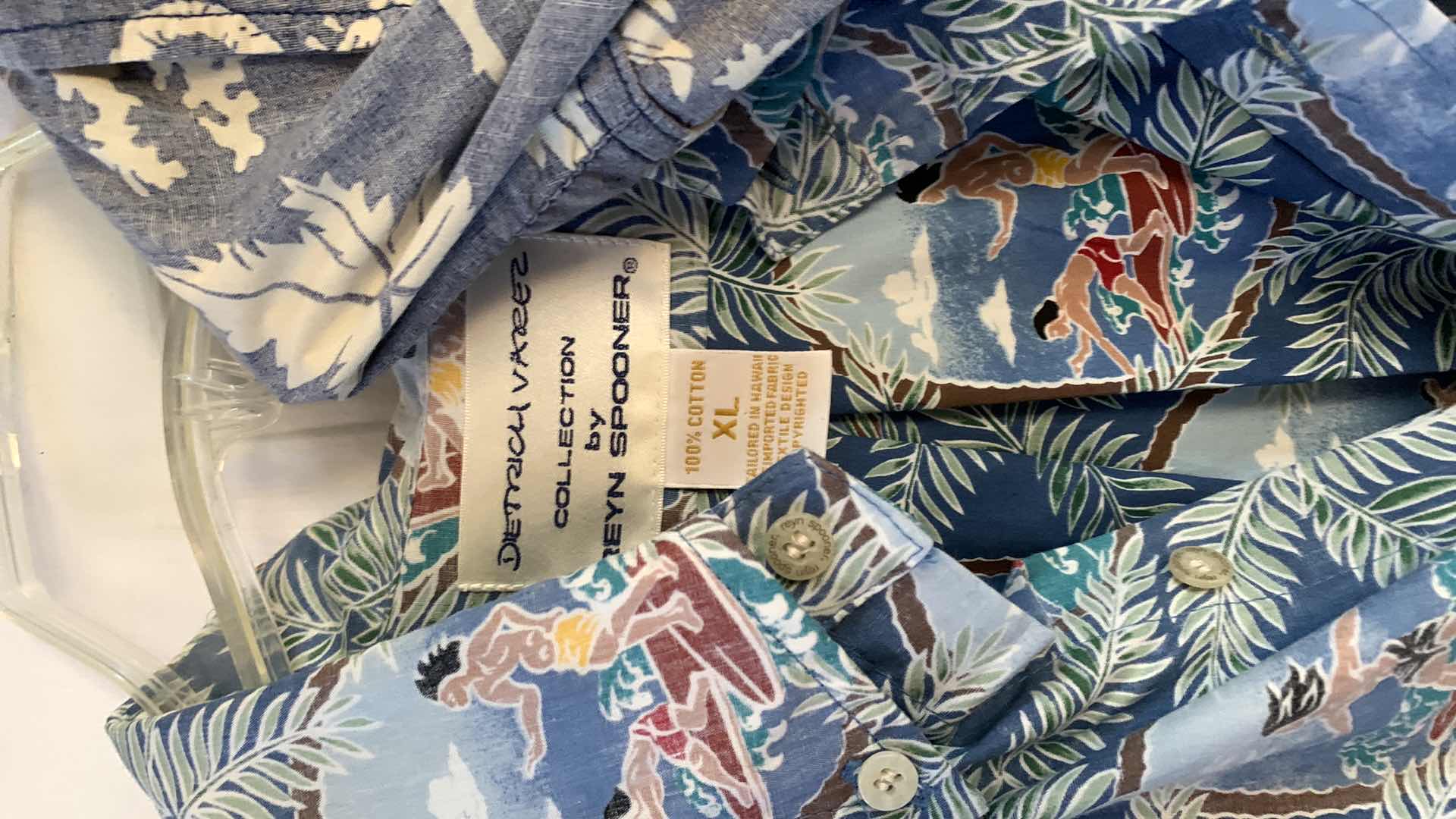 Photo 1 of 3-MENS TROPICAL STYLE SHIRTS SIZE XL AND XXL