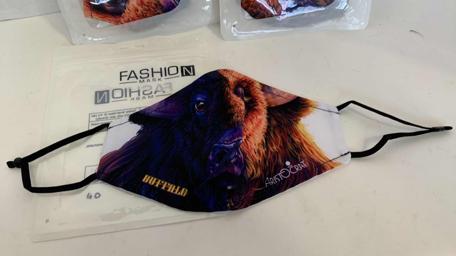 Photo 1 of 3-ARISTOCRAT BUFFALO FACE MASKS