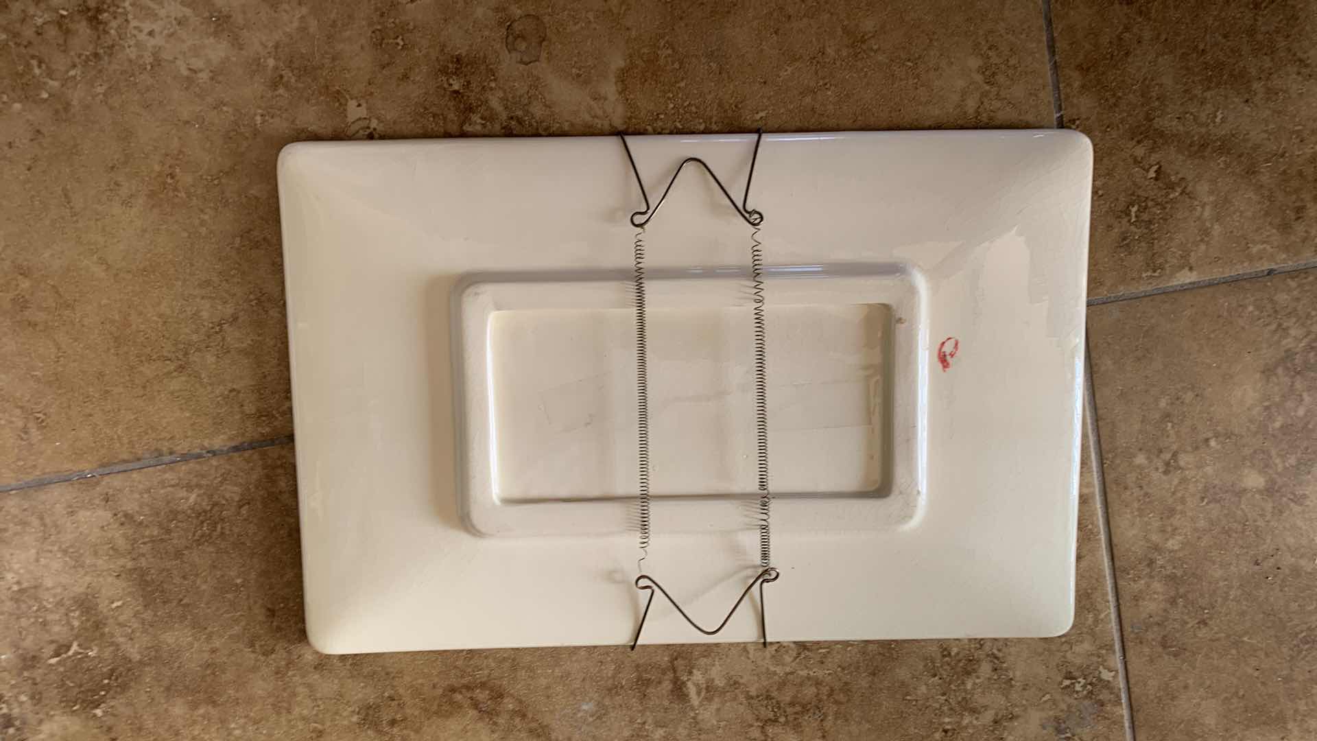 Photo 1 of CITY LANDSCAPE PRINT 20” X 28”, AND A VINTAGE WALL HANGING PLATE 13” X 9”