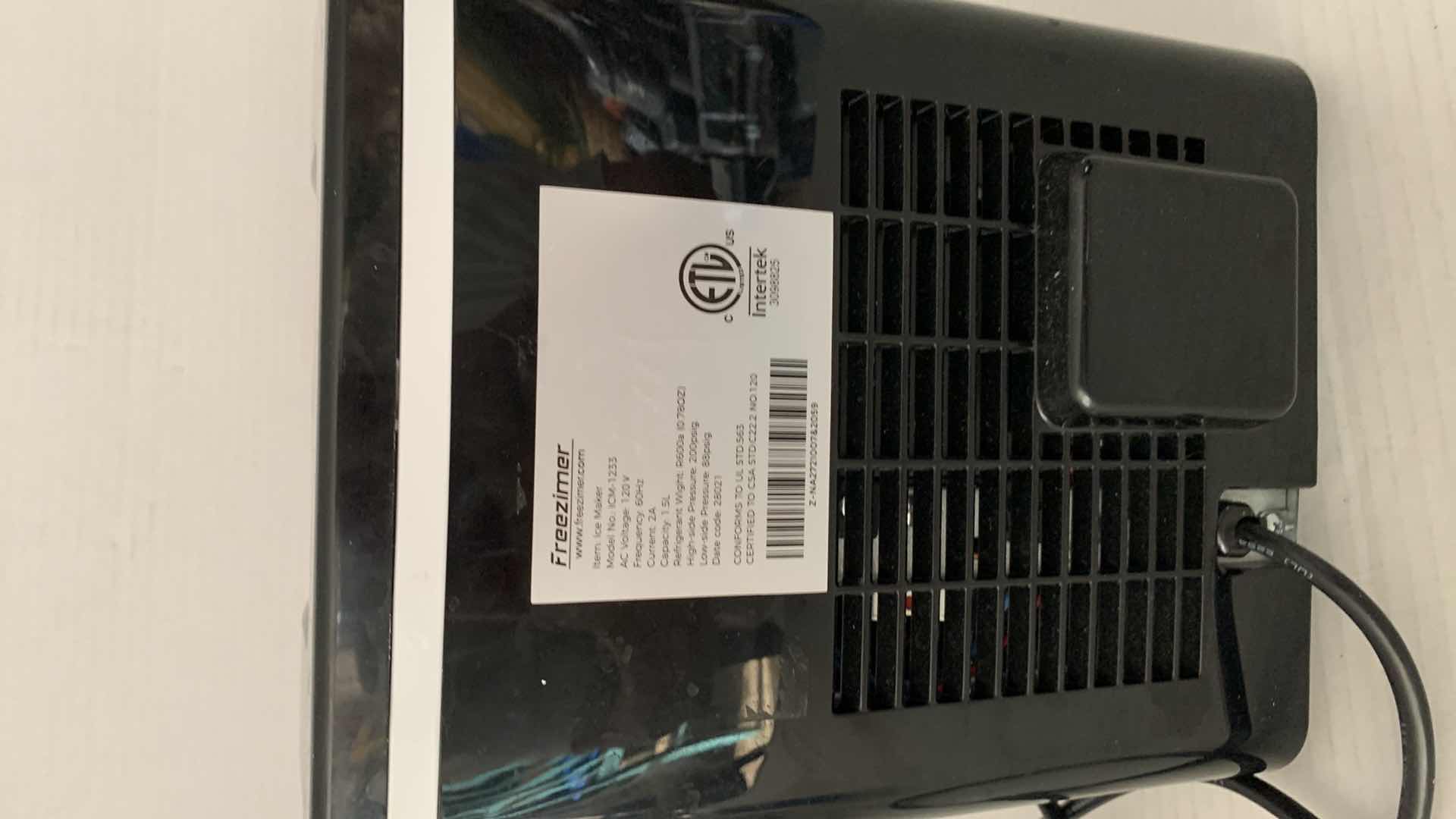 Photo 1 of FREEZIMER PORTABLE ICE MACHINE MODEL ICM-1233