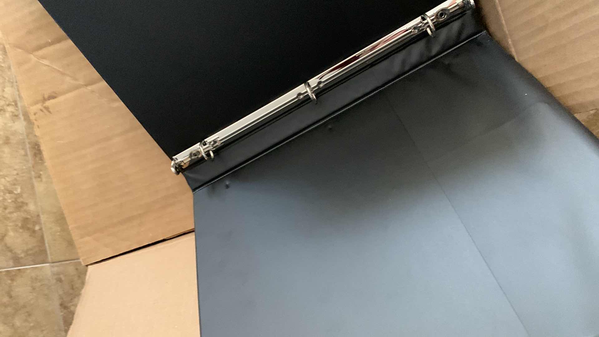 Photo 1 of BOX OF BINDERS