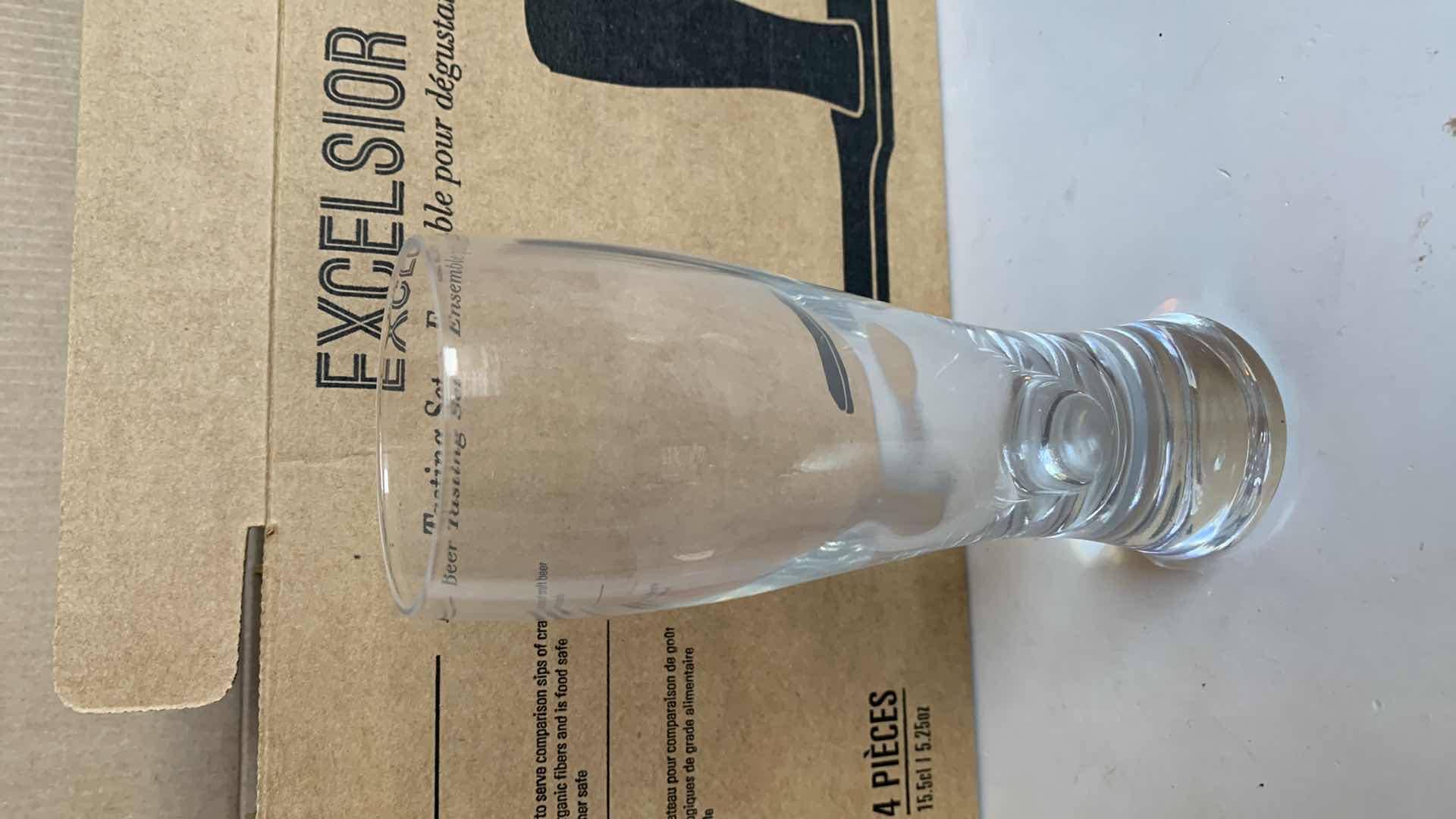 Photo 1 of EXCELSIOR BEER TASTING SET OF FOUR 5.25 OZ