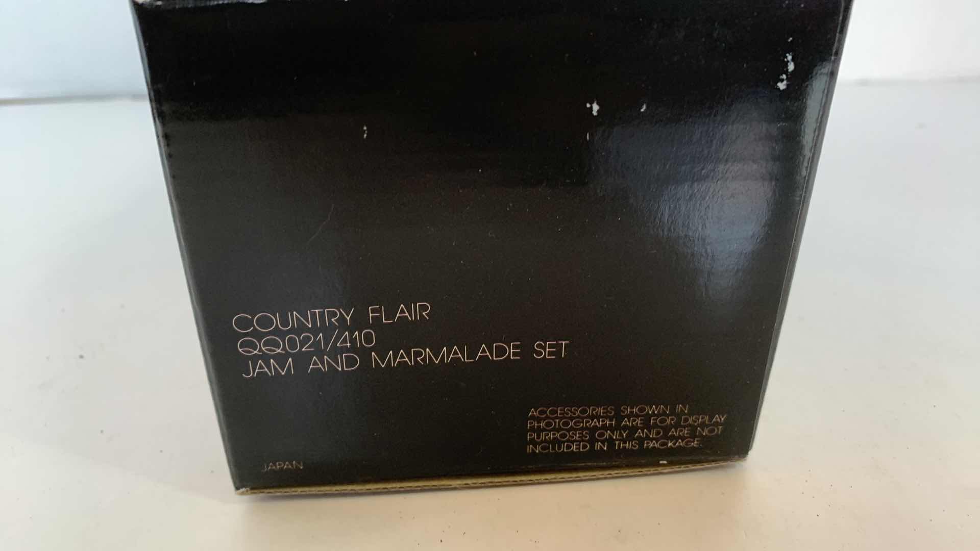 Photo 1 of STUDIO NOVA COUNTRY FLAIR JAM AND MARMALADE SET