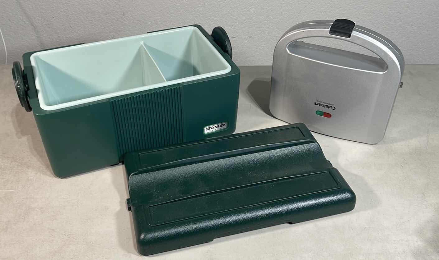 Photo 1 of CUISINART SANDWICH GRILL & STANLEY COOLER