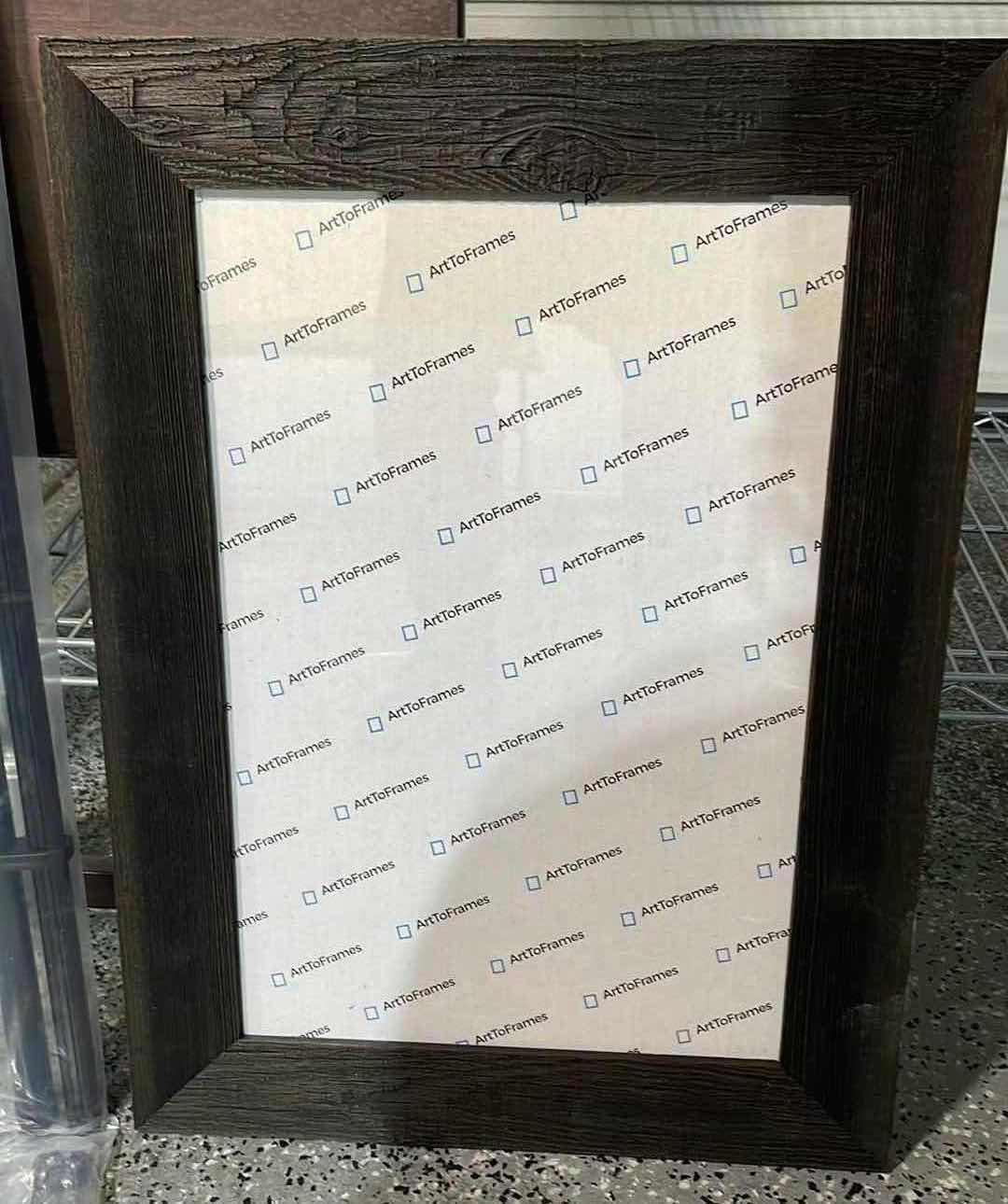 Photo 1 of CURTAIN ROD KIT 48”, WODEN TV TRAY & WOODEN PICTURE FRAME 16” X 22”