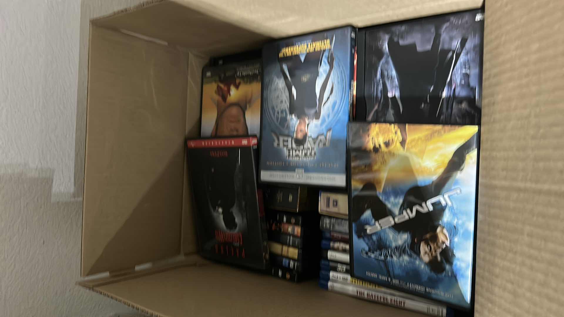 Photo 1 of CARTON FILLED WITH DVD’s