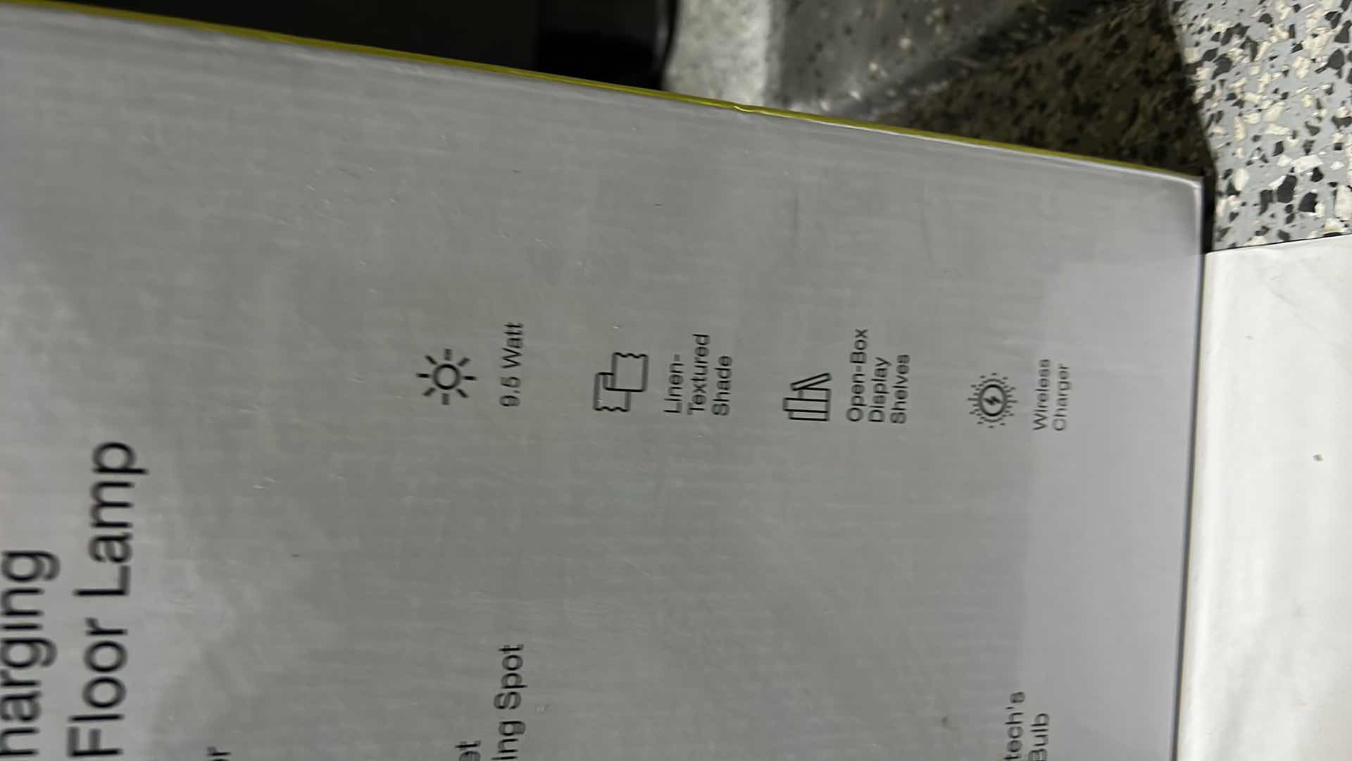 Photo 3 of NEW BRIGHTECH MAXWELL WIRELESS CHARGING LED FLOOR LAMP