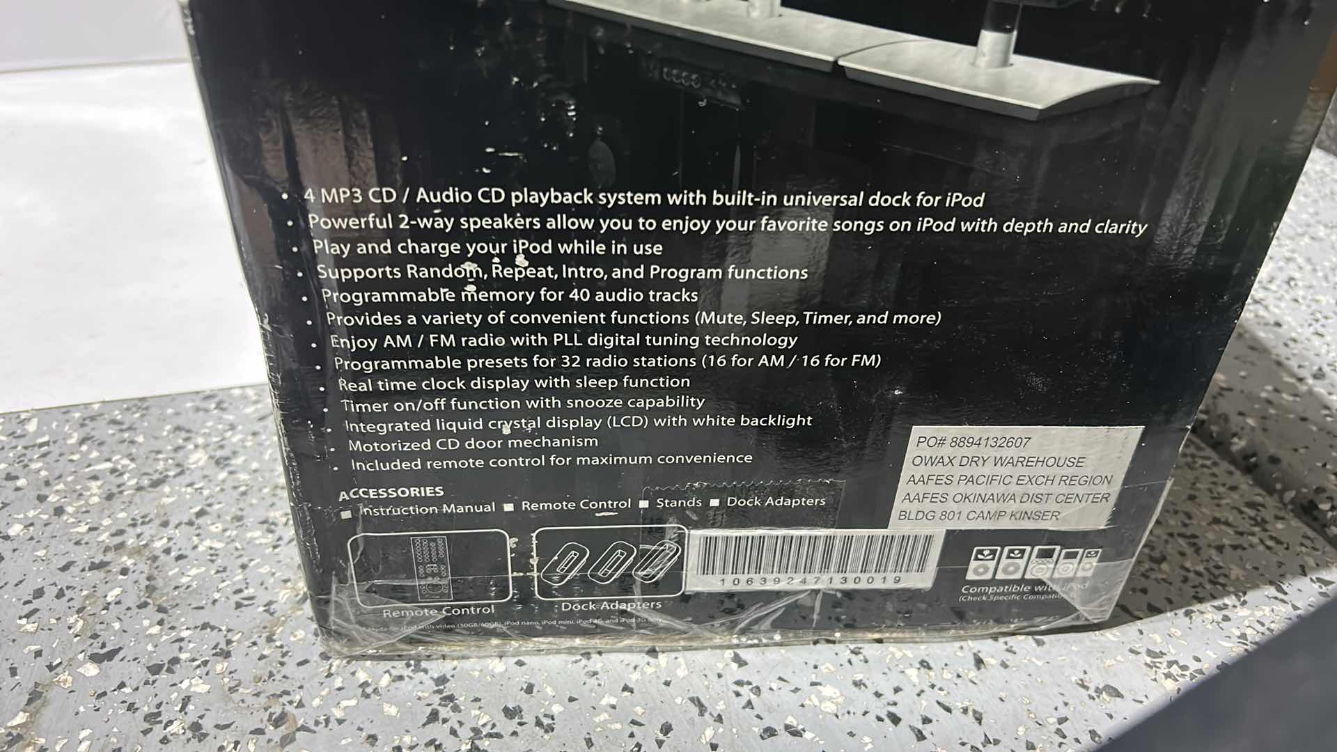 Photo 1 of ILUV HIGH FIDELITY MINI AUDIO SYSTEM