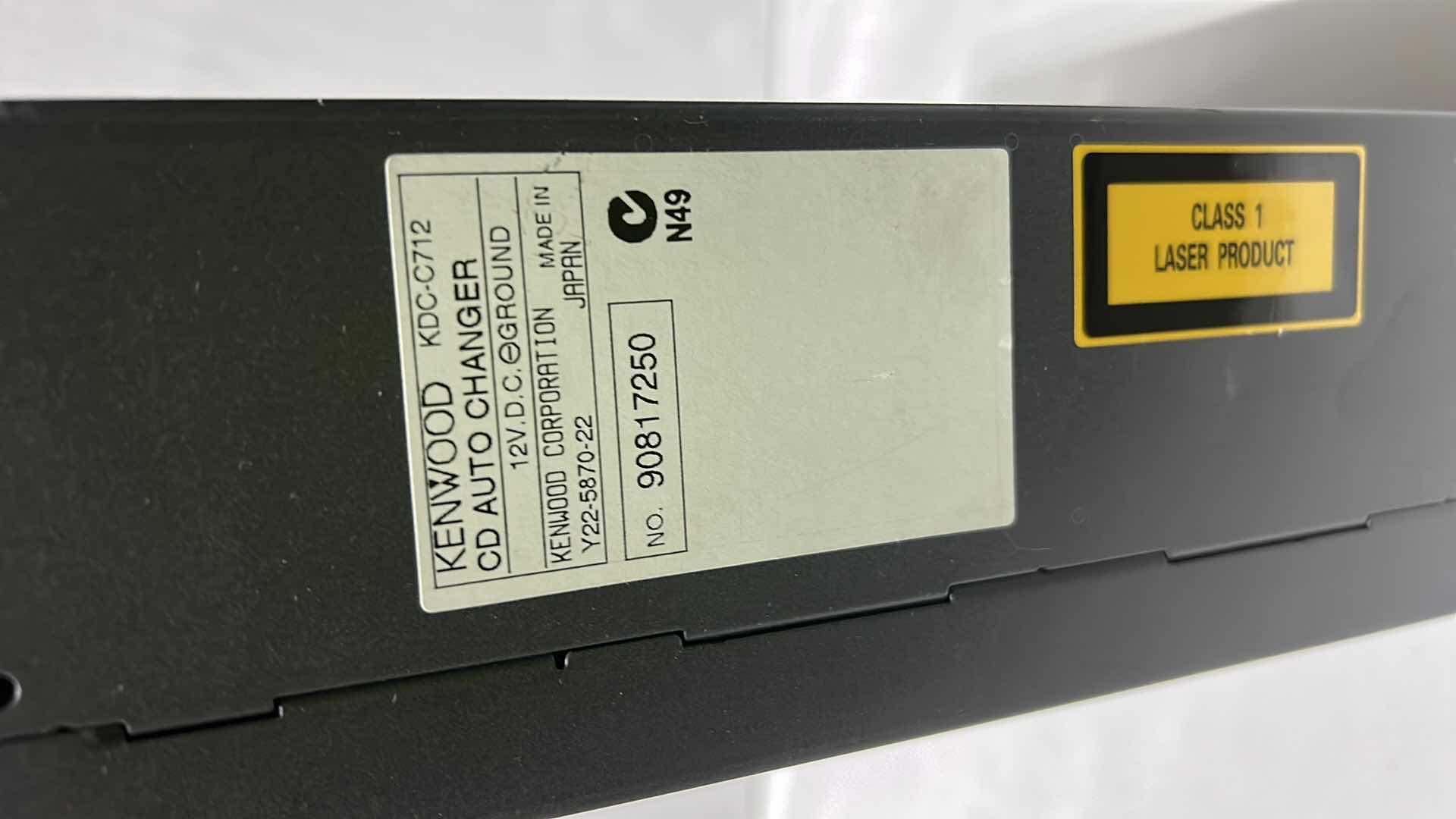 Photo 1 of KENWOOD CAR AUDIO