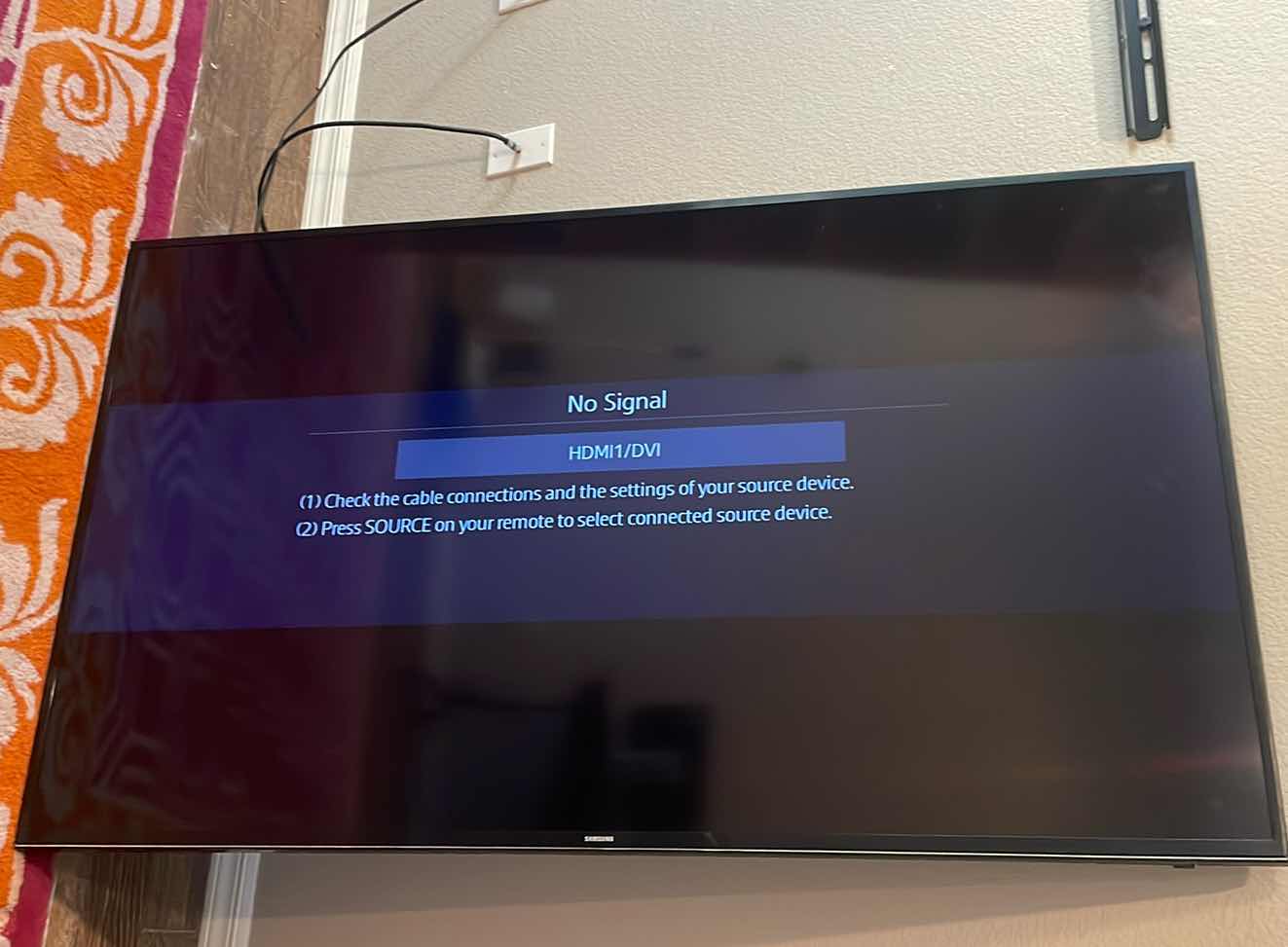 Photo 1 of 60’ SAMSUNG FLAT SCREEN