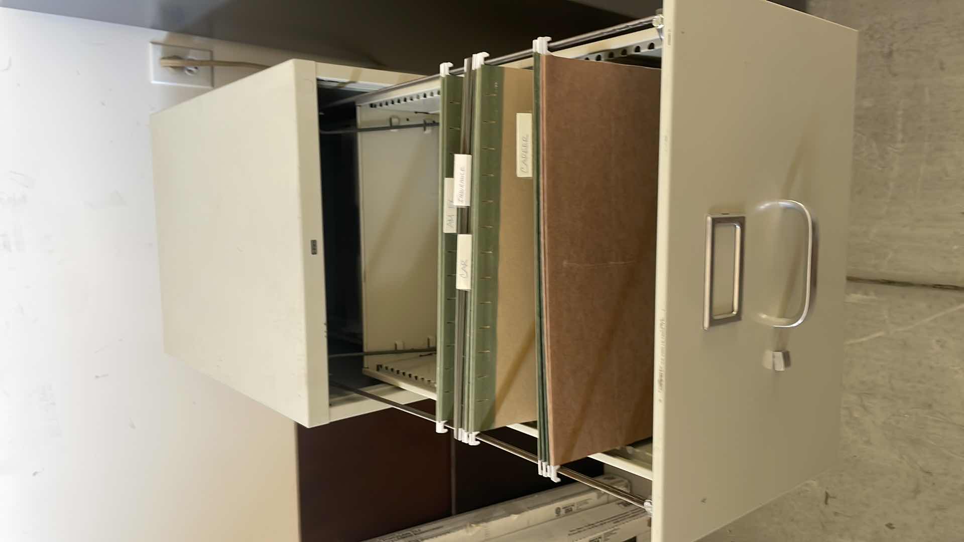 Photo 1 of HON 4 DRAWER METAL FILE CABINET 52’x 25’x 18’