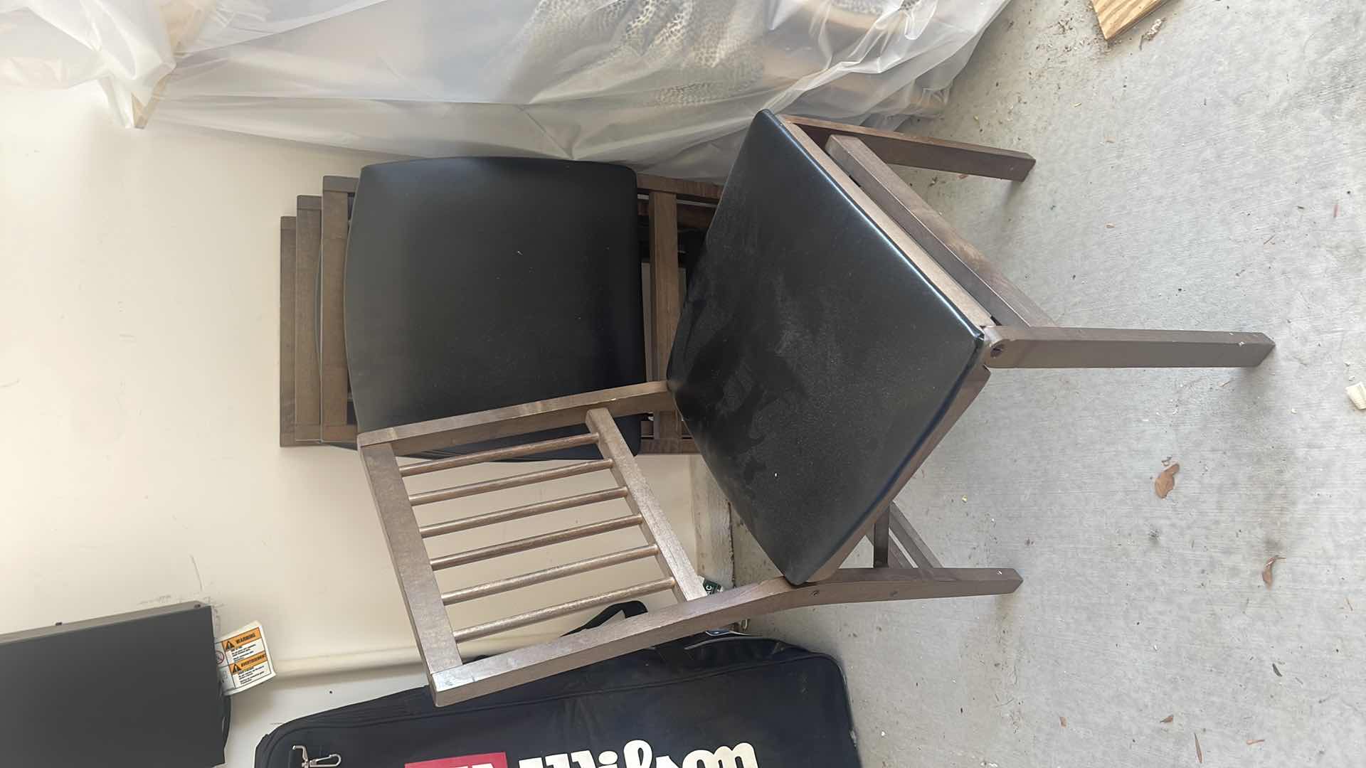 Photo 1 of FOLDING DINING CHAIRS  4PC