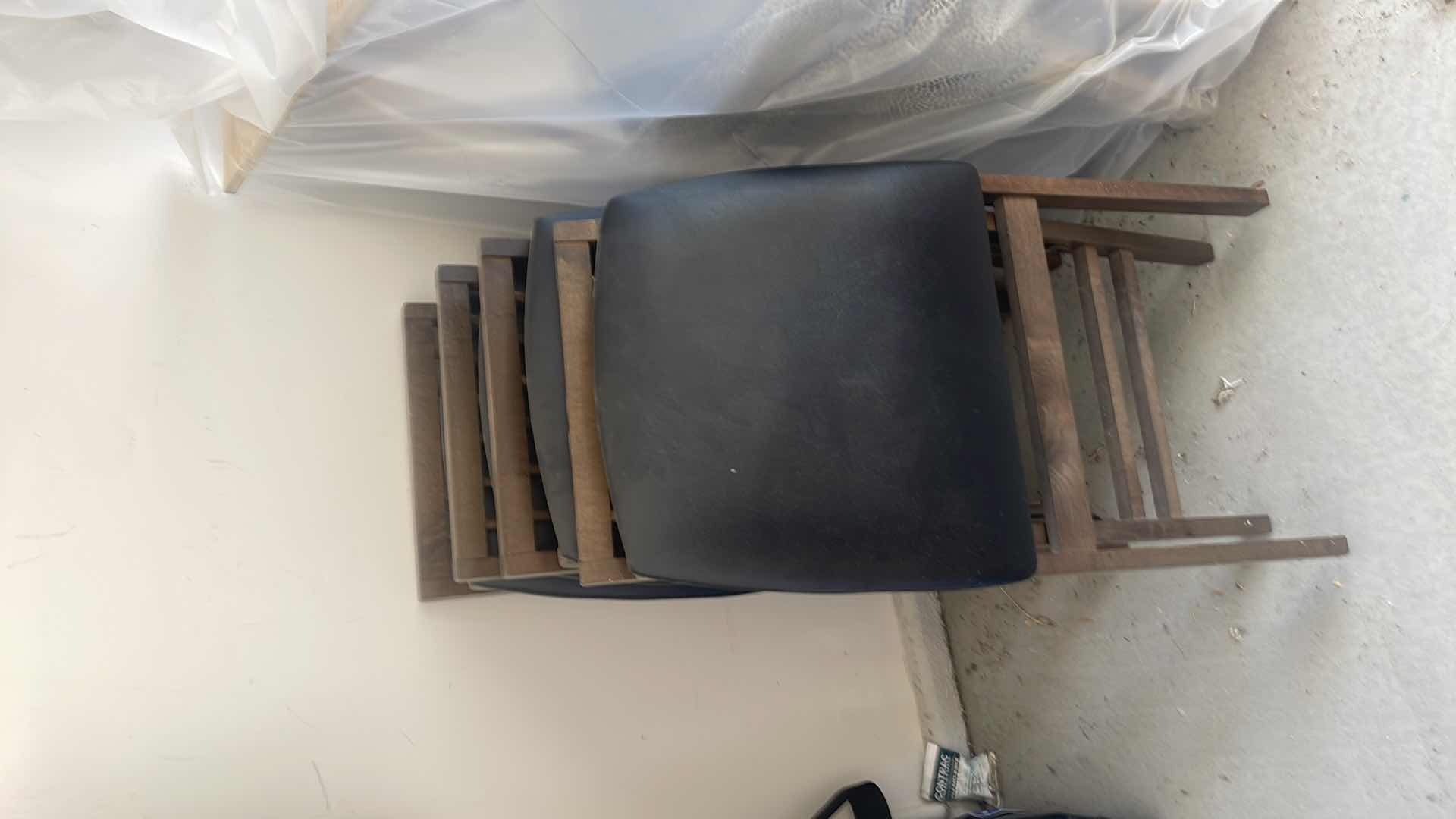 Photo 1 of FOLDING DINING CHAIRS  4PC