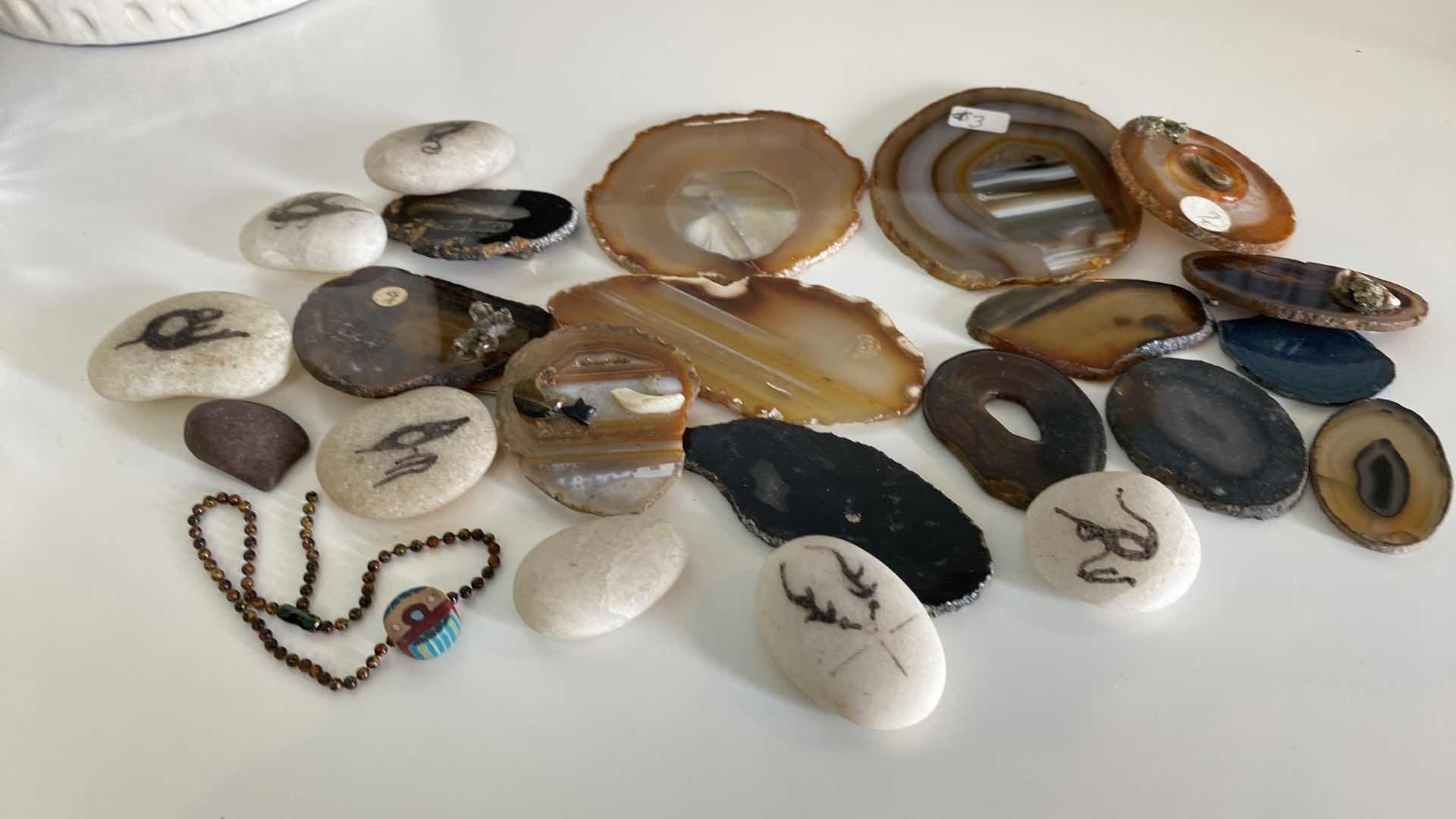 Photo 1 of JEWELRY MAKING SUPPLIES GEODES AND ROCKS