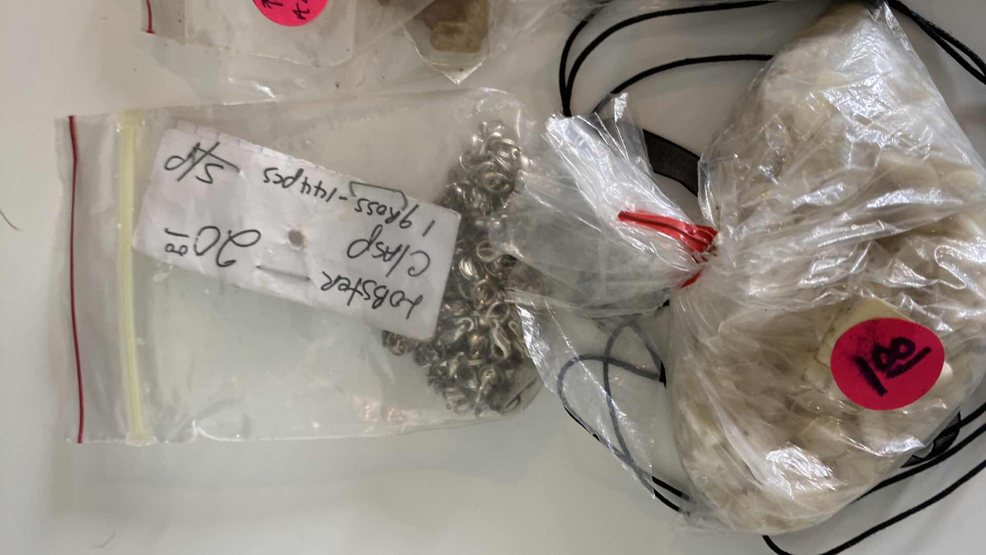 Photo 1 of JEWELRY MAKING SUPPLIES LIBSTER CLASPS AND STONES