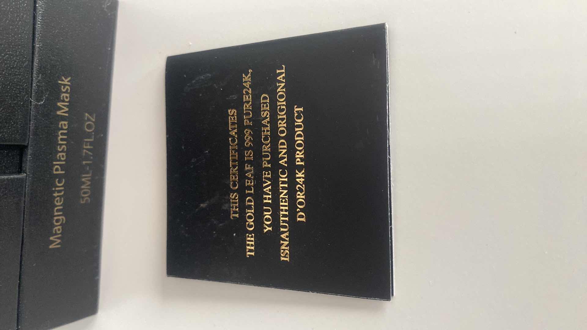 Photo 1 of NEW D’OR24K PRESTIGE MAGNETIC PLASMA MASK