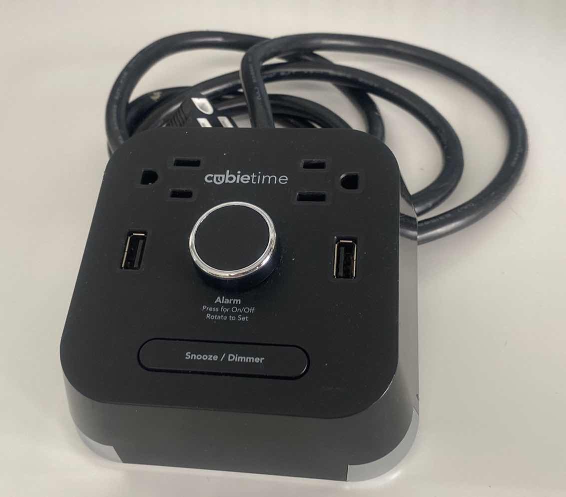 Photo 1 of CUBIE TIME ALARM CLOCK WITH USB