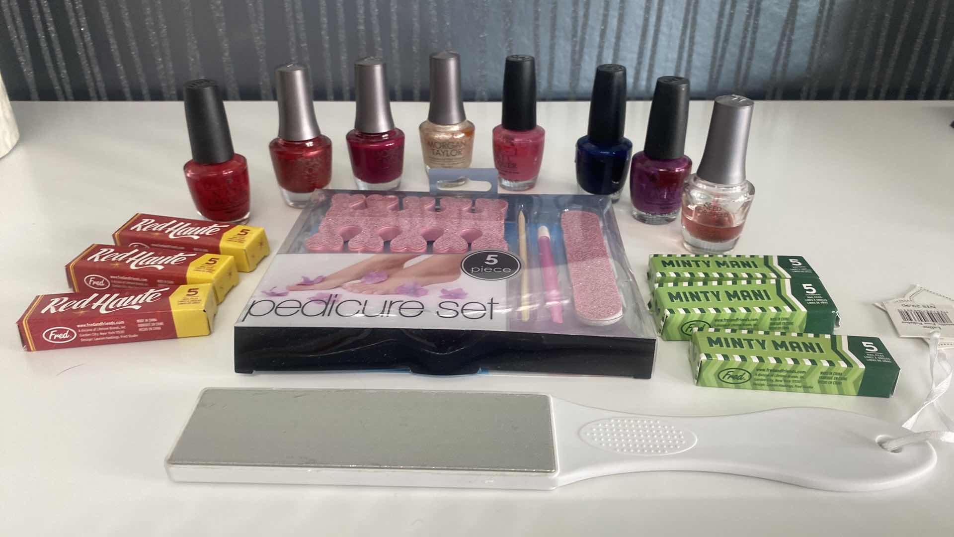 Photo 1 of MORGAN TAYLOR AND OPI POLISH WITH FILES AND MORE