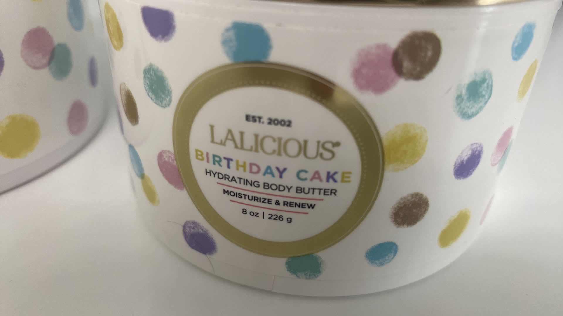 Photo 1 of NEW LALICIOUS BIRTHDAY CAKE SUGAR SCRUB & BODY BUTTER