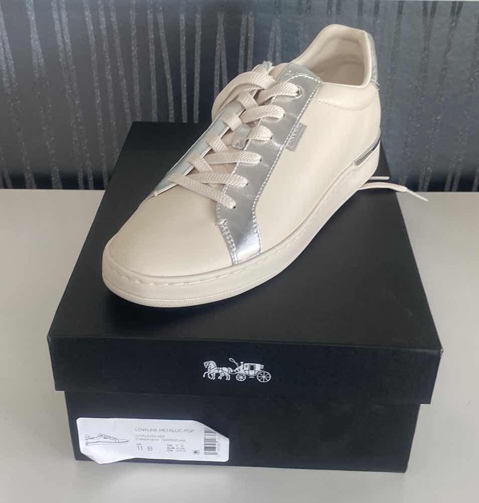 Photo 1 of NEW WOMENS SIZE 11 COACH LOWLINE METALLIC POP SHOES