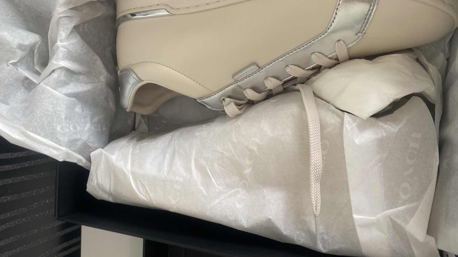 Photo 1 of NEW WOMENS SIZE 11 COACH LOWLINE METALLIC POP SHOES