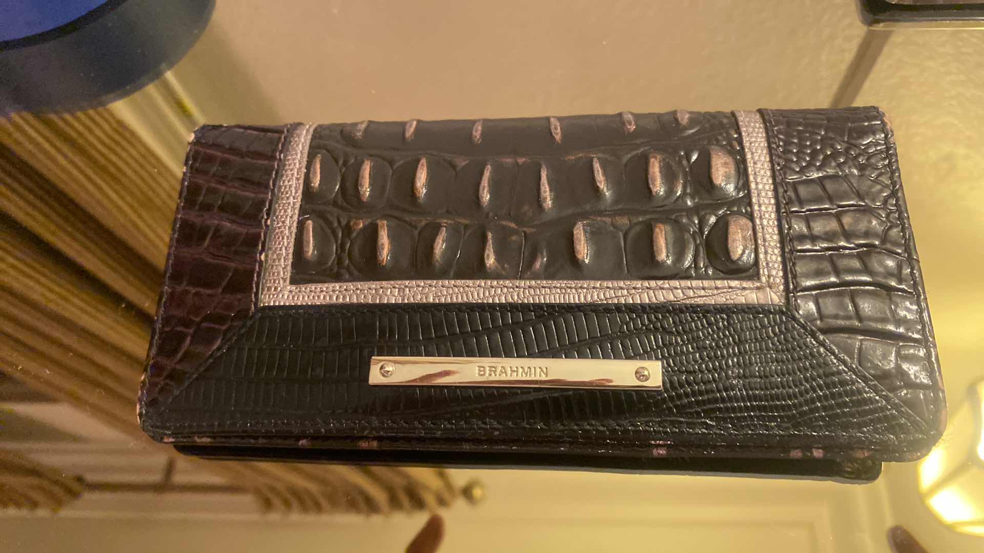 Photo 1 of AUTHENTIC BRAHMIN DUXBURY SATCHEL IN IRONWOOD ALZETTE GENUINE LEATHER $365 &  ADY WALLET $155 LIKE NEW WITH DUST BAG