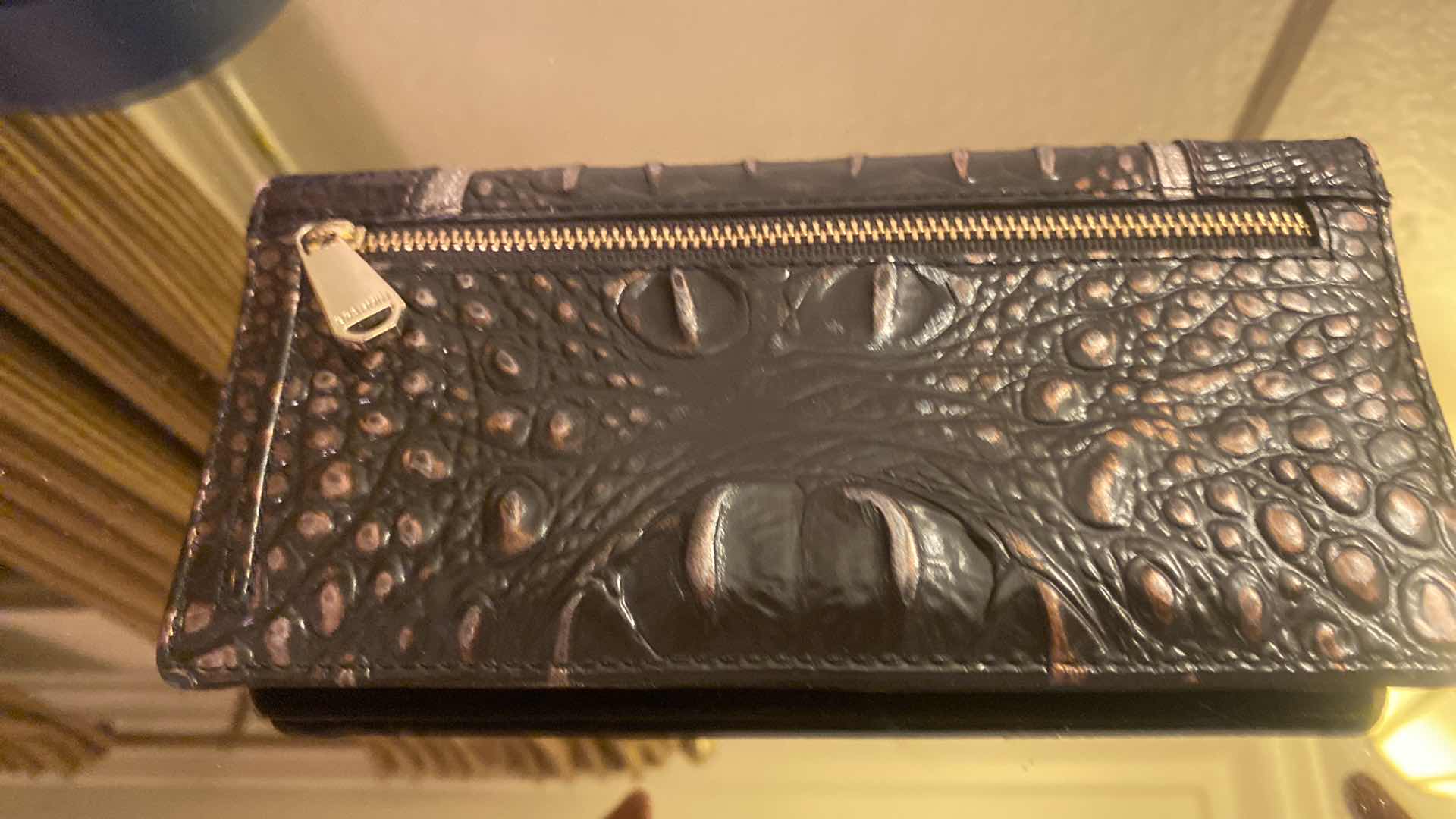 Photo 1 of AUTHENTIC BRAHMIN DUXBURY SATCHEL IN IRONWOOD ALZETTE GENUINE LEATHER $365 &  ADY WALLET $155 LIKE NEW WITH DUST BAG