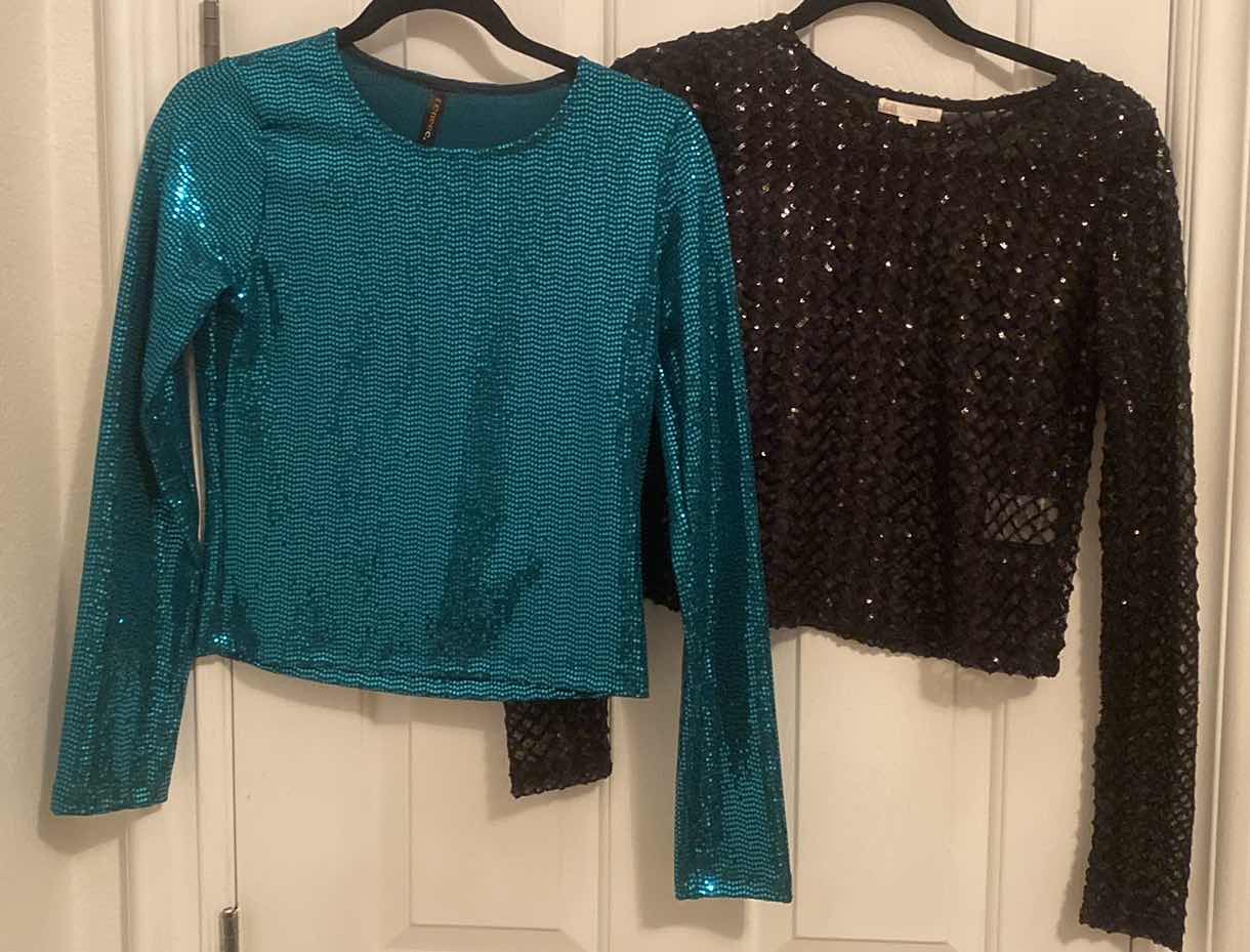 Photo 1 of LADIES SIZE MEDIUM SEQUIN TOPS