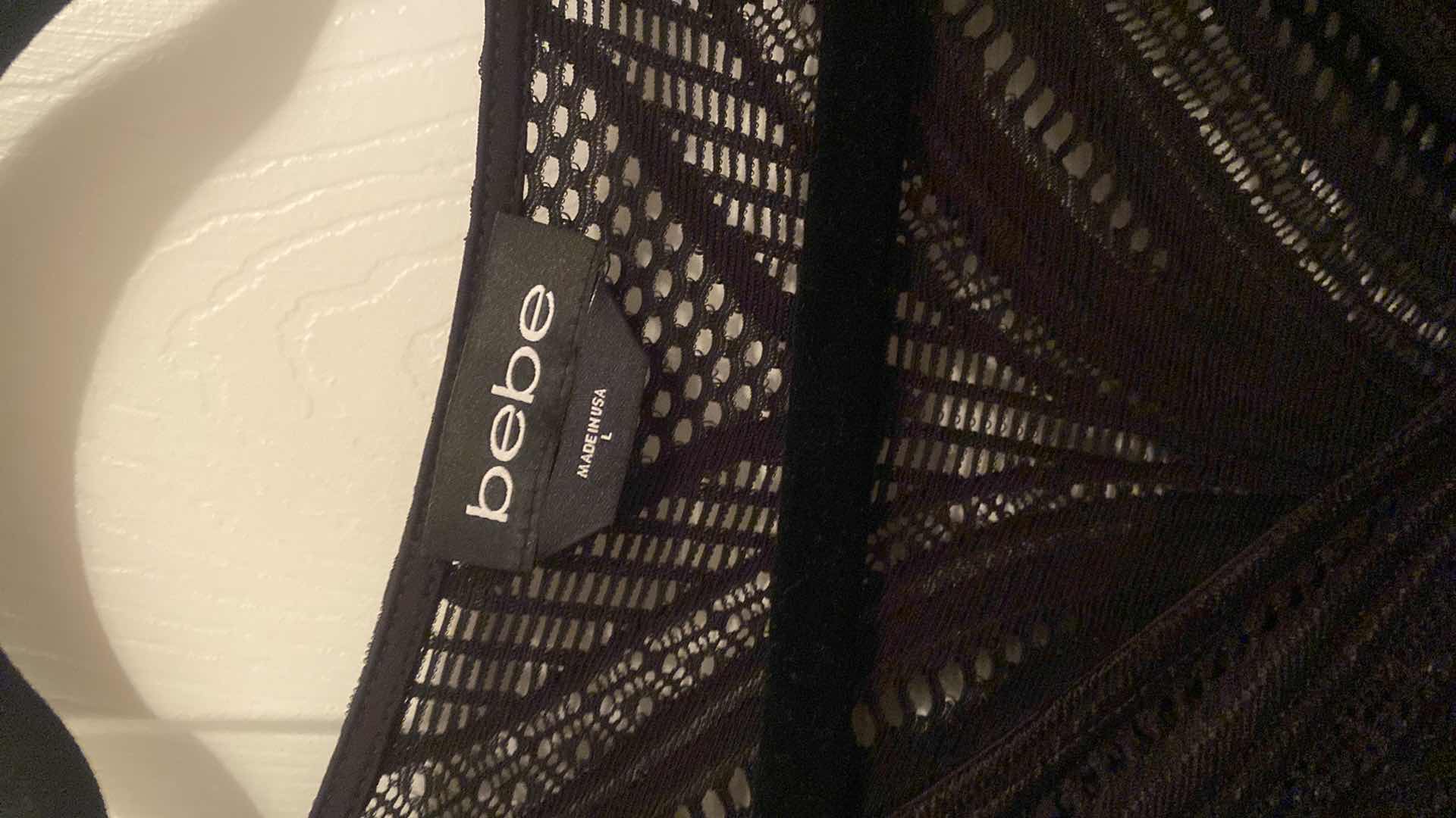 Photo 1 of NEW (1 WITH TAG) LADIES SIZE LARGE BEBE TOPS