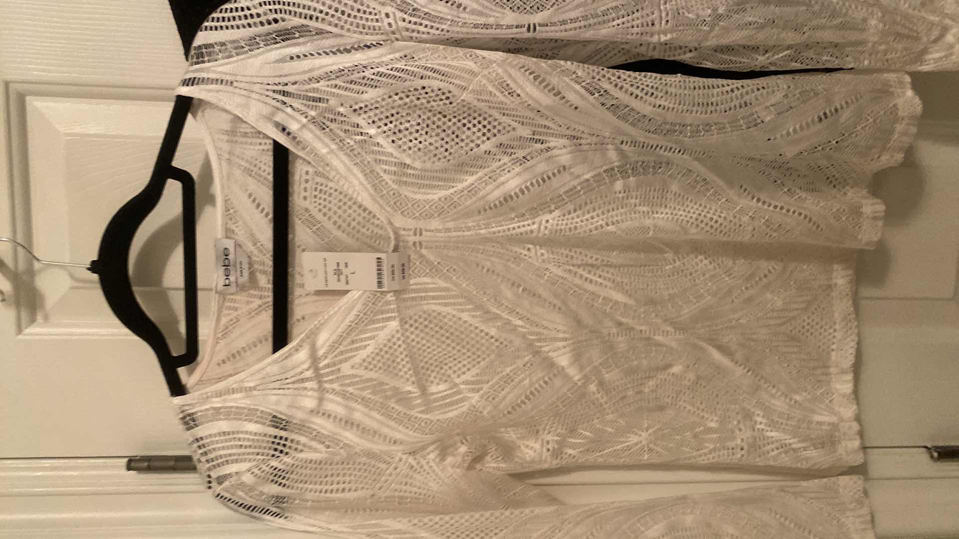 Photo 1 of NEW (1 WITH TAG) LADIES SIZE LARGE BEBE TOPS