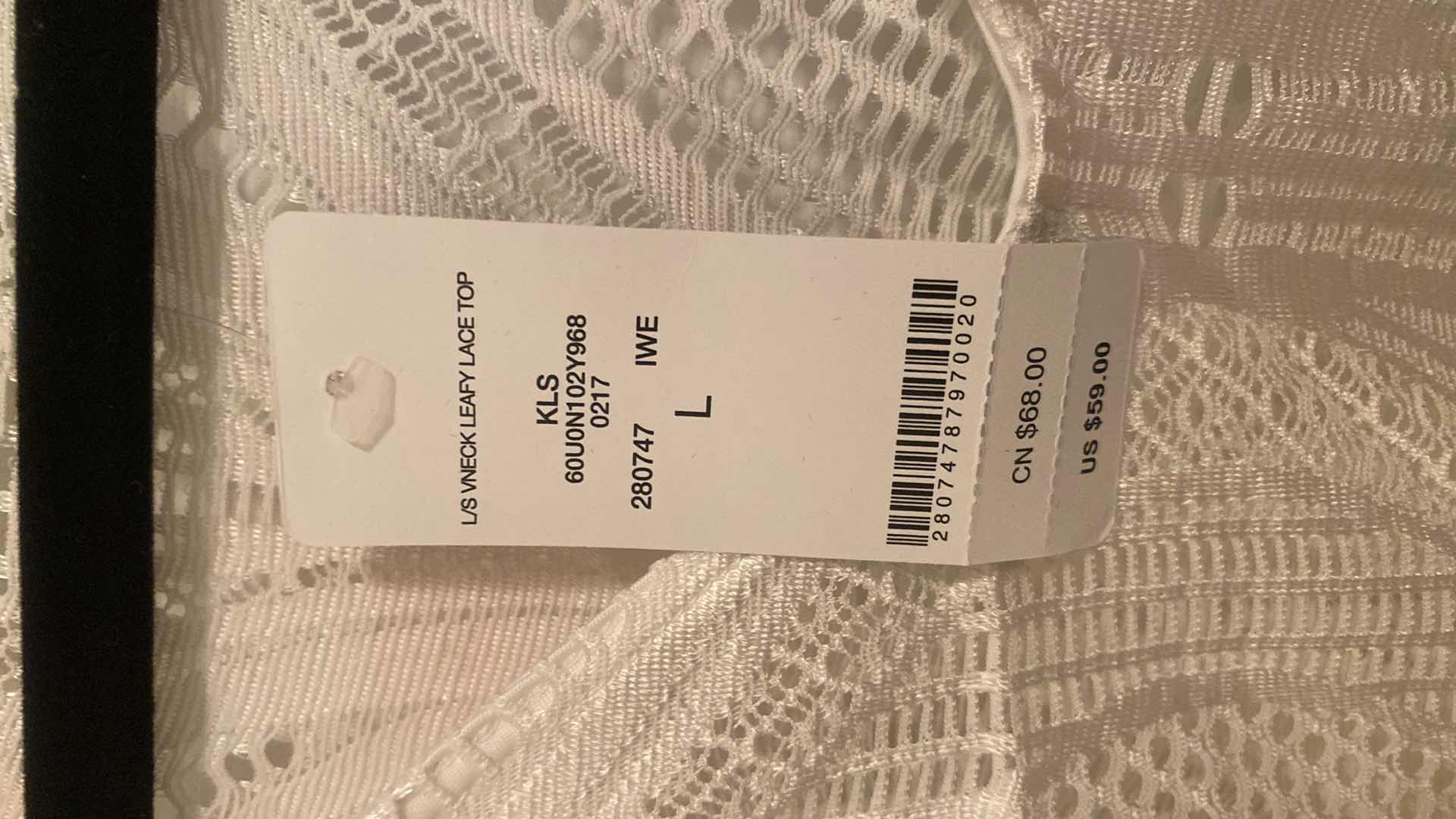 Photo 1 of NEW (1 WITH TAG) LADIES SIZE LARGE BEBE TOPS