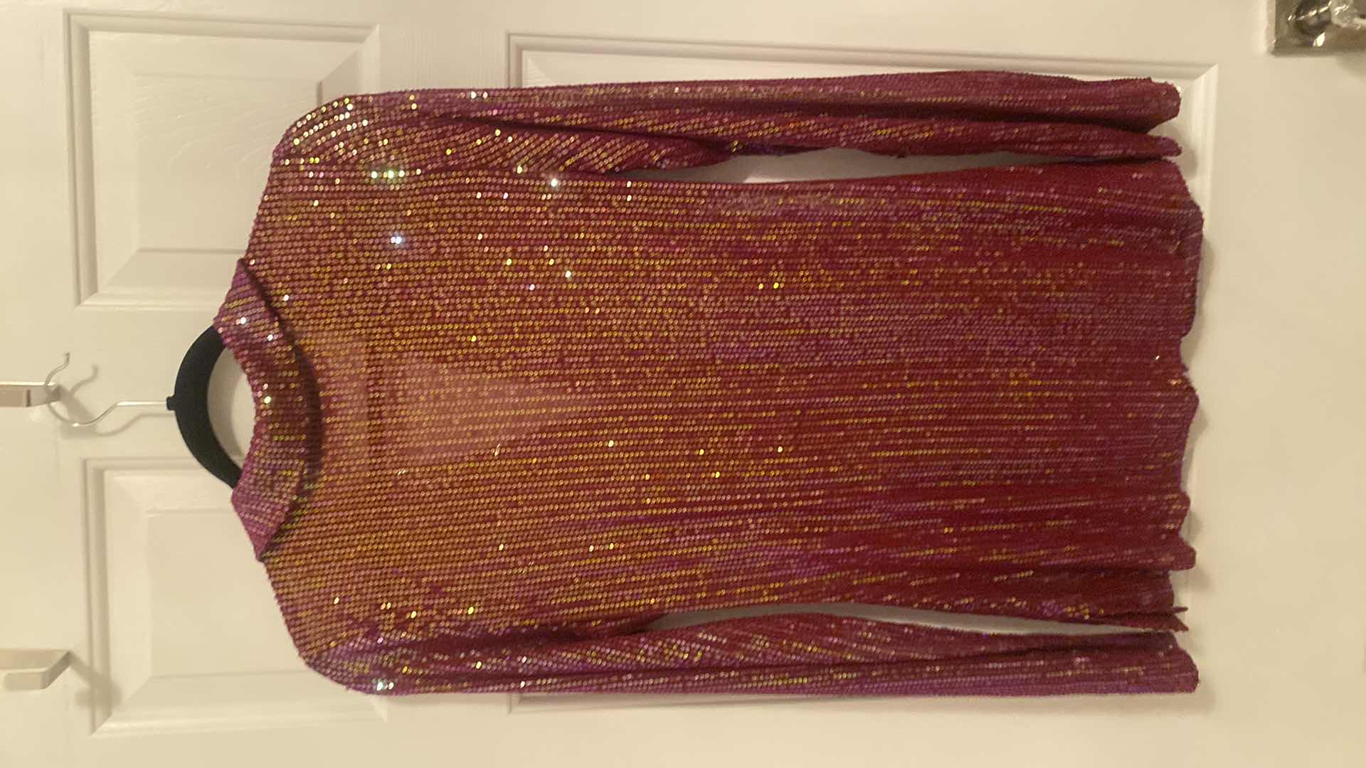 Photo 1 of LADIES SIZE LARGE FREE PEOPLE SEQUIN TOP