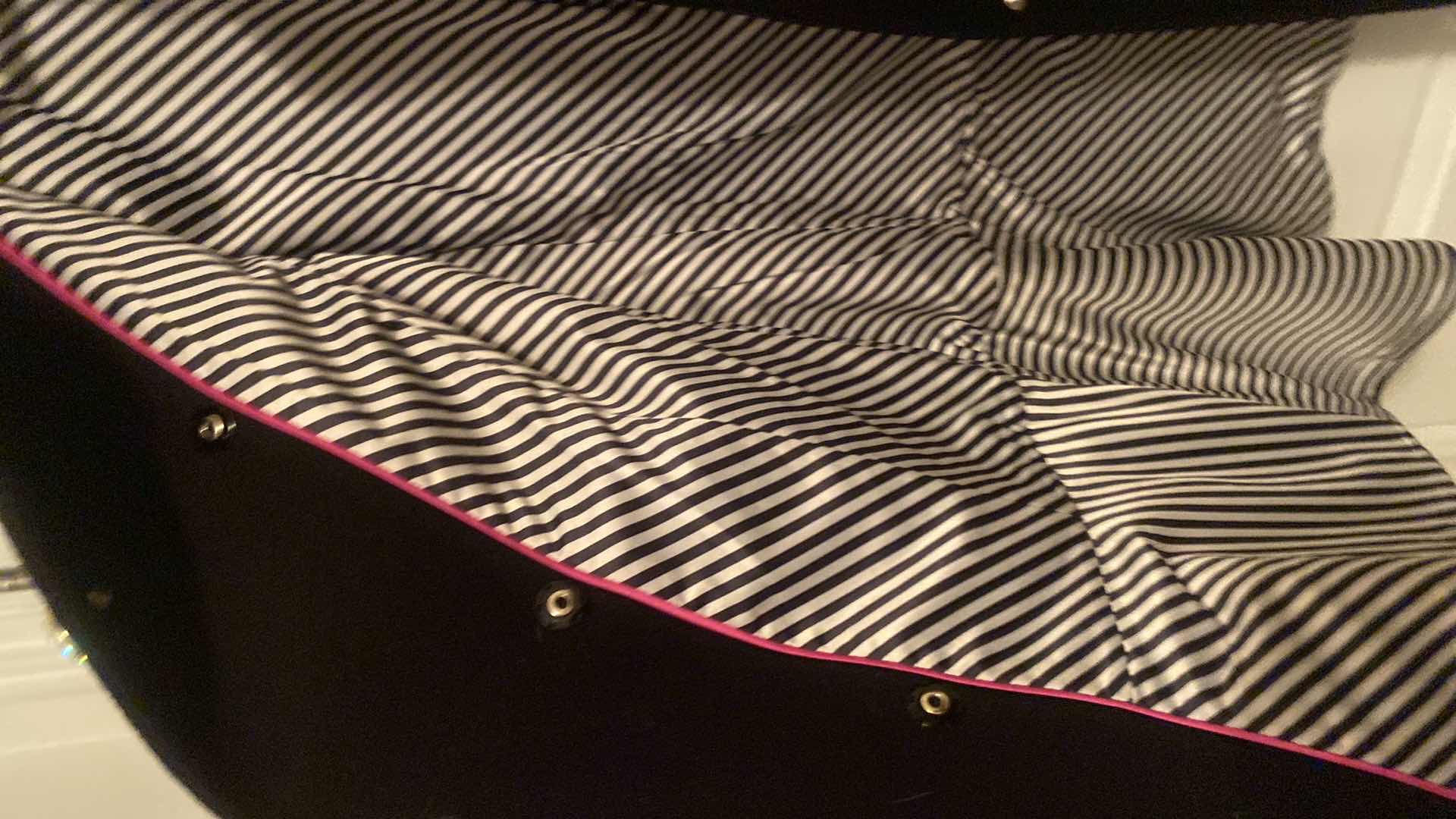 Photo 1 of GENTLY LOVED LADIES SIZE LARGE KATE SPADE NEW YORK DOUBLE BREASTED JEWELED BUTTON COAT WITH REMOVABLE FAUX FUR COLLAR