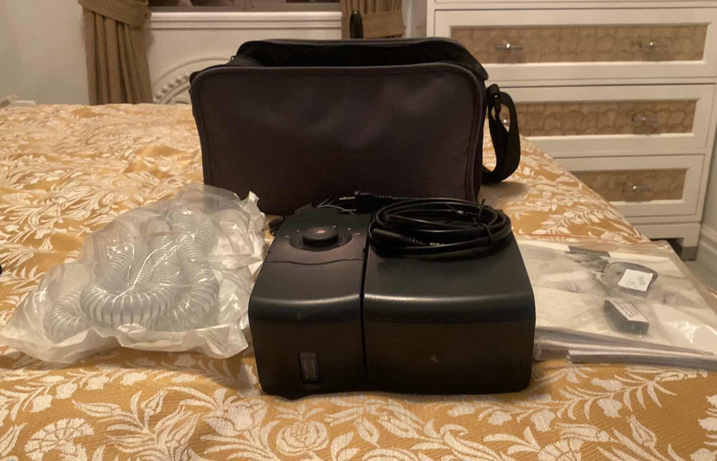 Photo 1 of RESPIRONICS C PAP REMSTAR M SERIES WITH MANUAL AND BAG