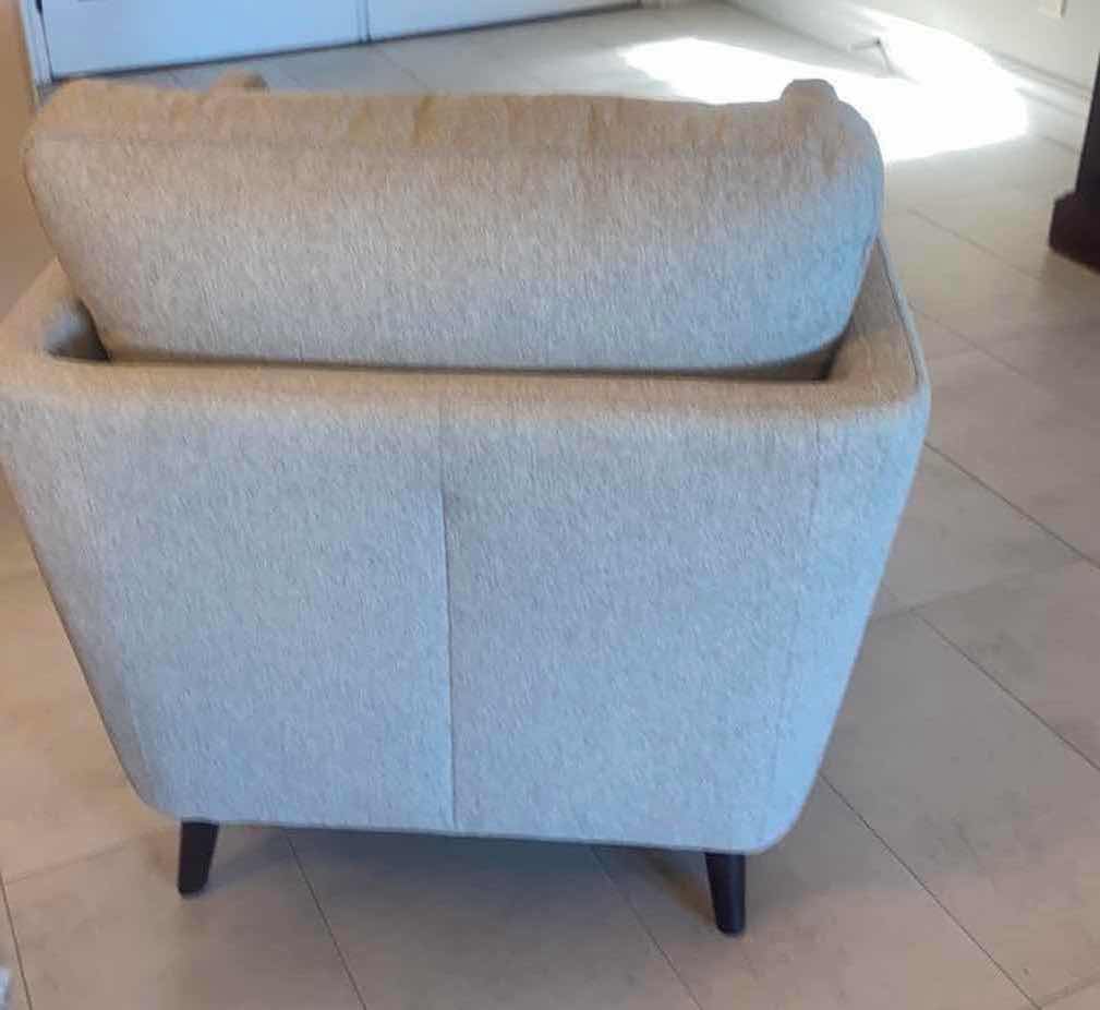 Photo 1 of DOVE STARBURST OCCASIONAL CHAIR FROM MACYS - RECIEPT FROM 10/23/22 32” x 36” H 33” (2 AVAILABLE SOLD SEPARATELY)