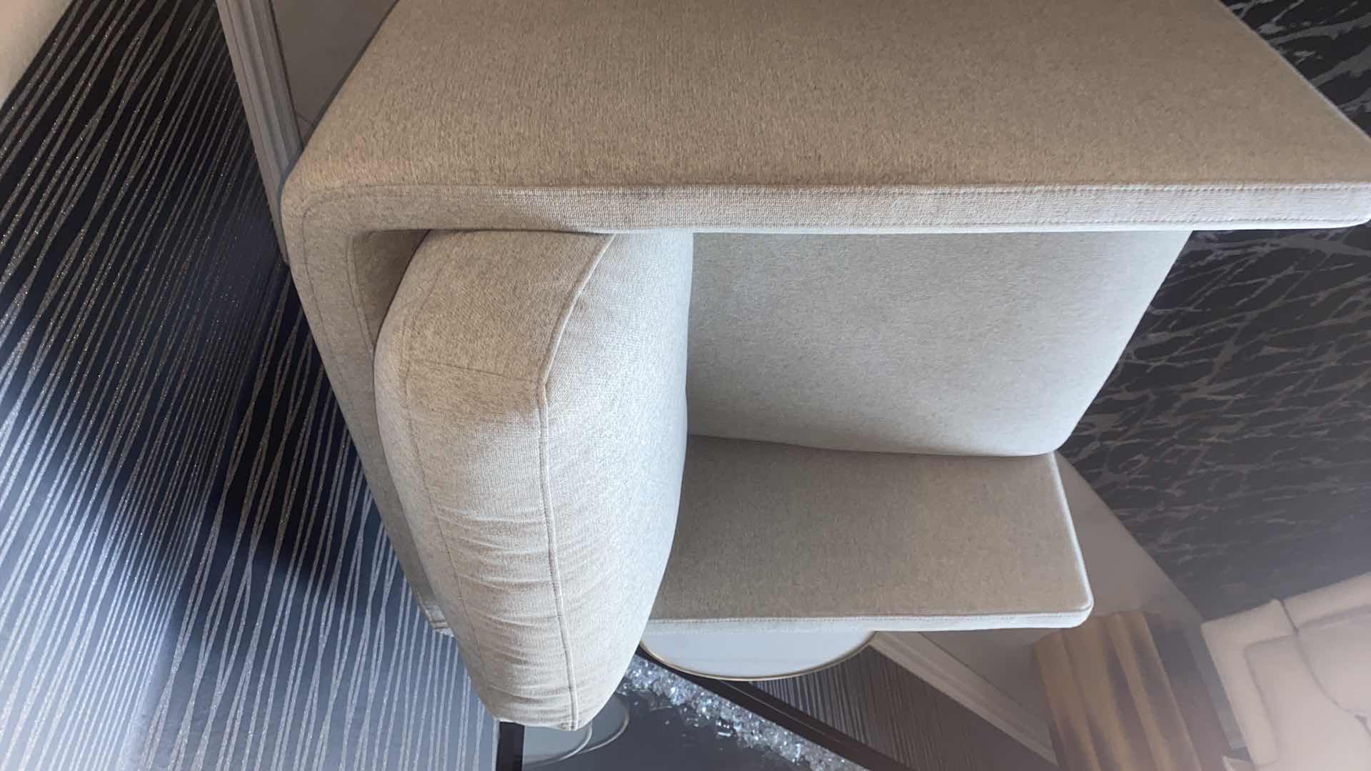 Photo 1 of DOVE STARBURST OCCASIONAL CHAIR FROM MACYS - RECIEPT FROM 10/23/22 32” x 36” H 33” (2 AVAILABLE SOLD SEPARATELY)