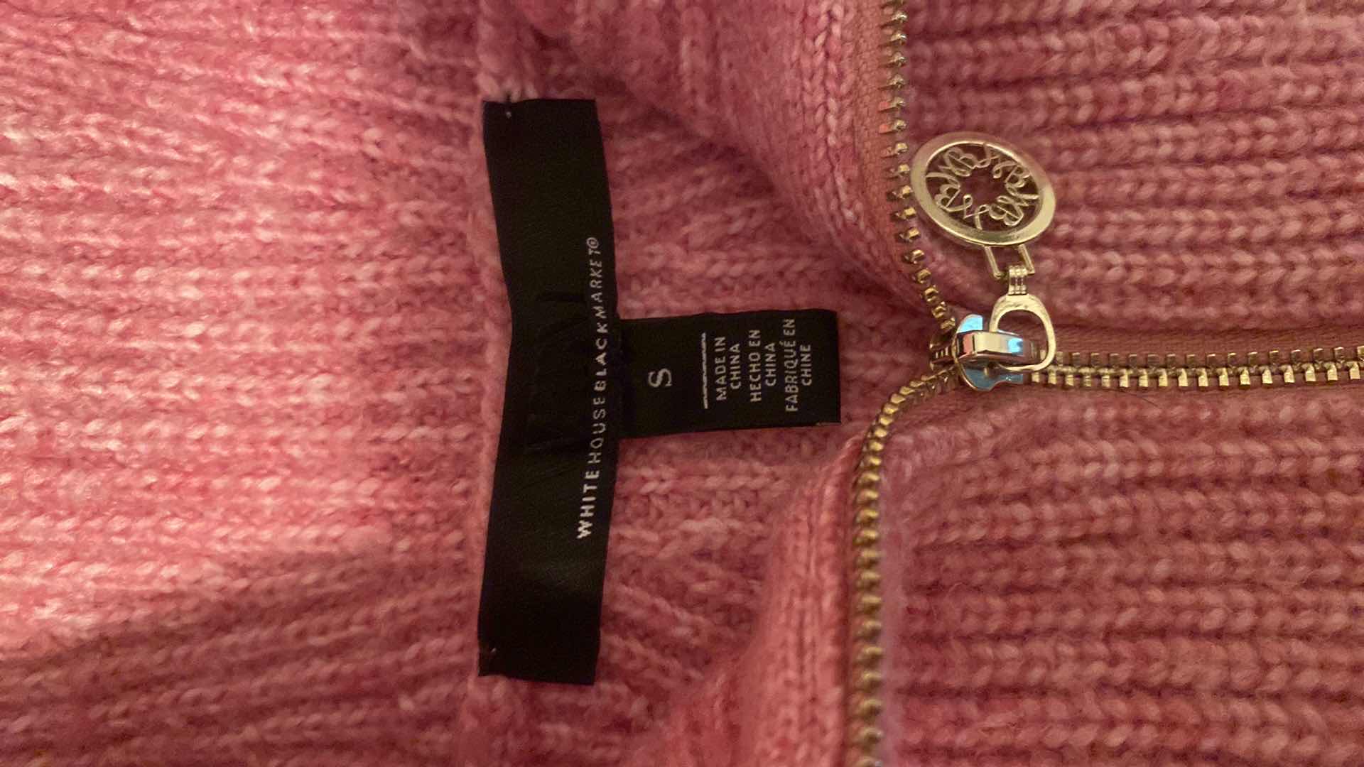 Photo 1 of WHBM LADIES SIZE SMALL SWEATERS WITH LARGE COLLAR