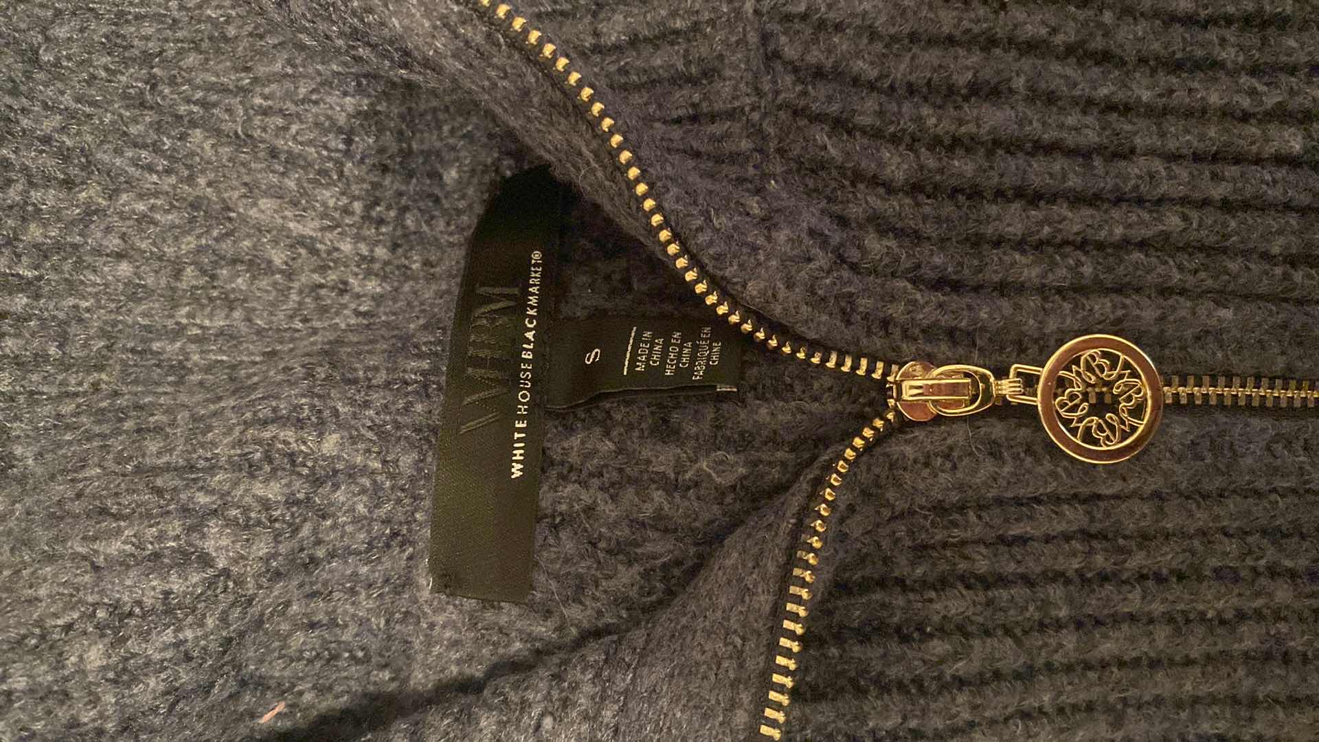 Photo 1 of WHBM LADIES SIZE SMALL SWEATERS WITH LARGE COLLAR