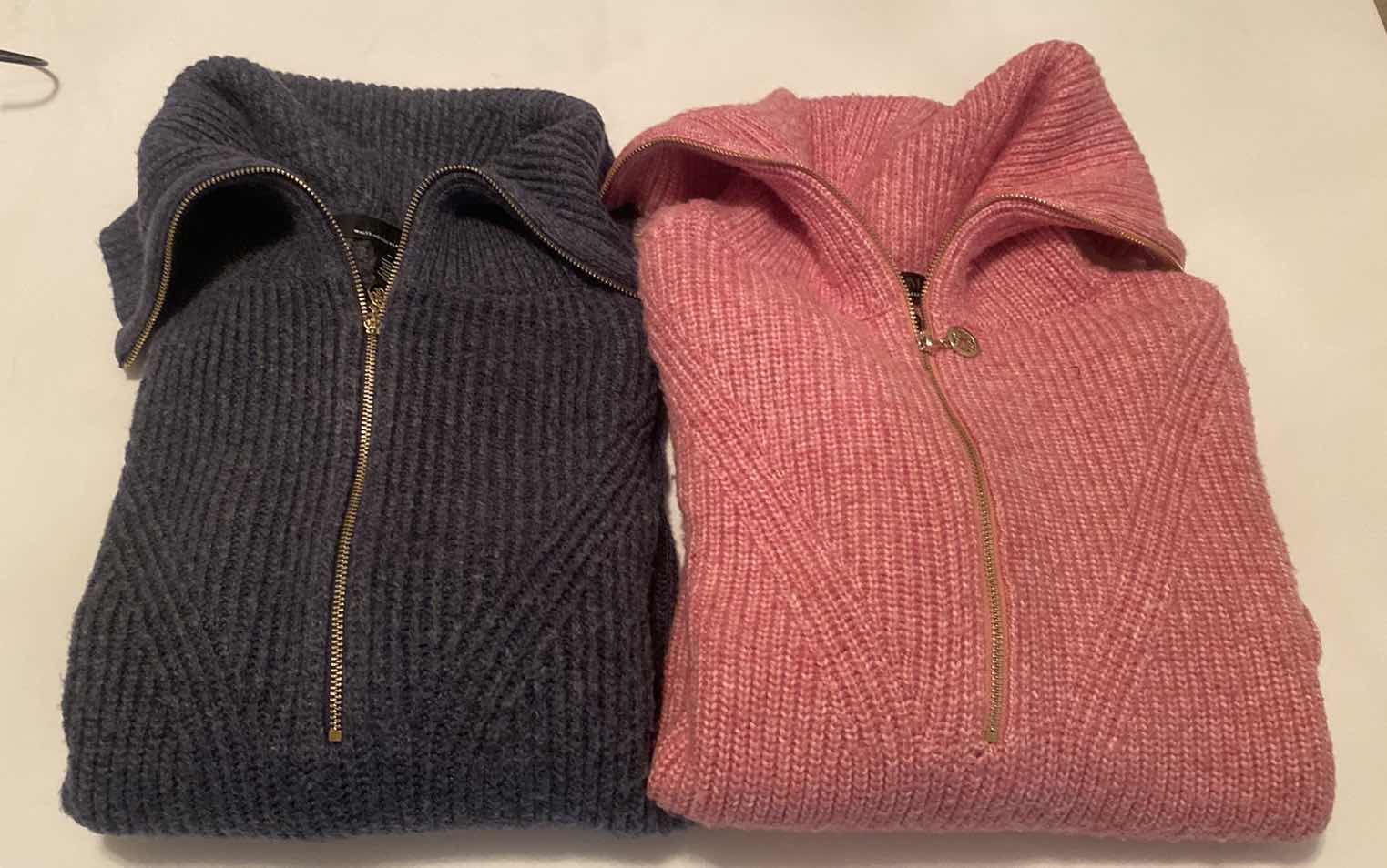 Photo 1 of WHBM LADIES SIZE SMALL SWEATERS WITH LARGE COLLAR